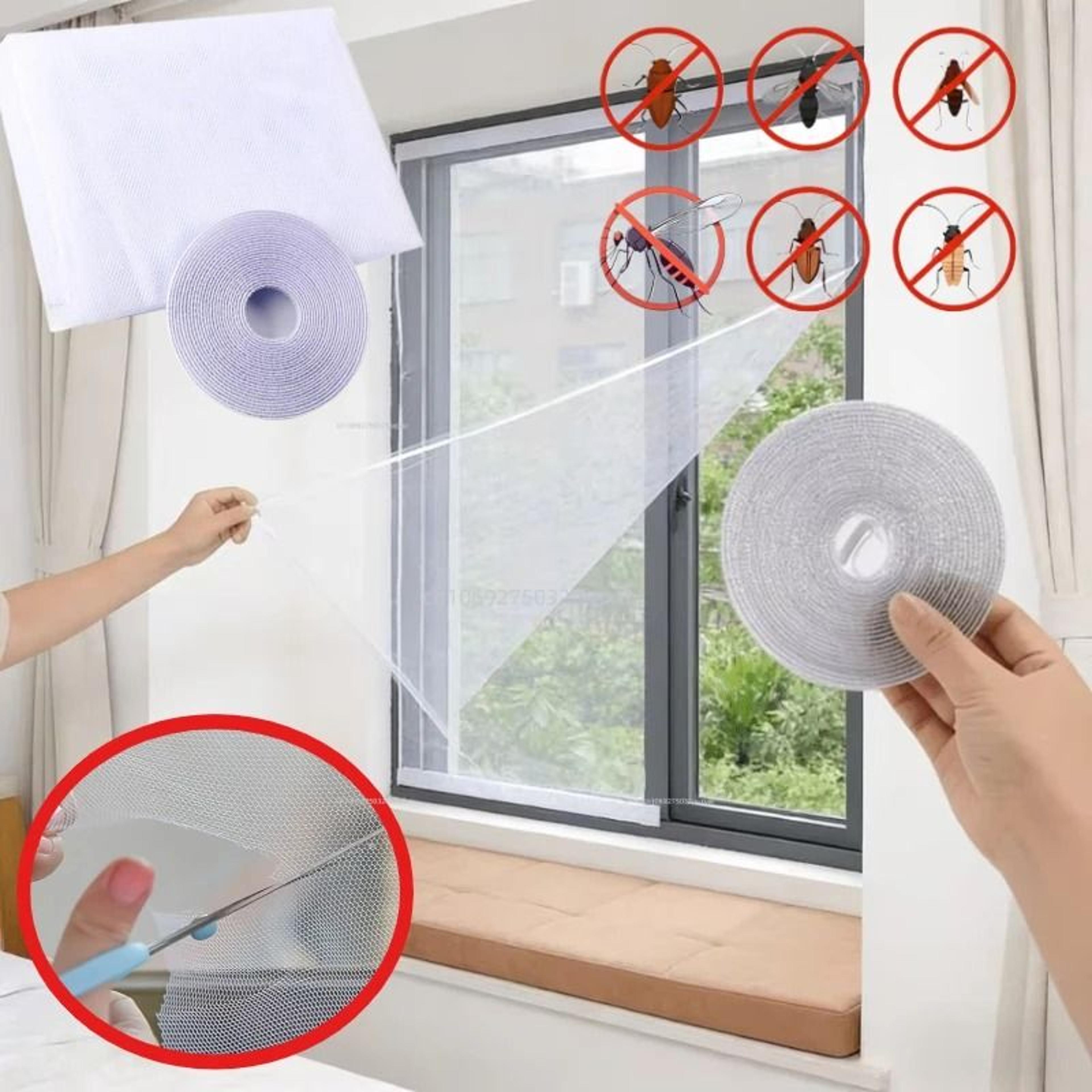 lightweight mosquito window door curtain keeps insects out while air flows