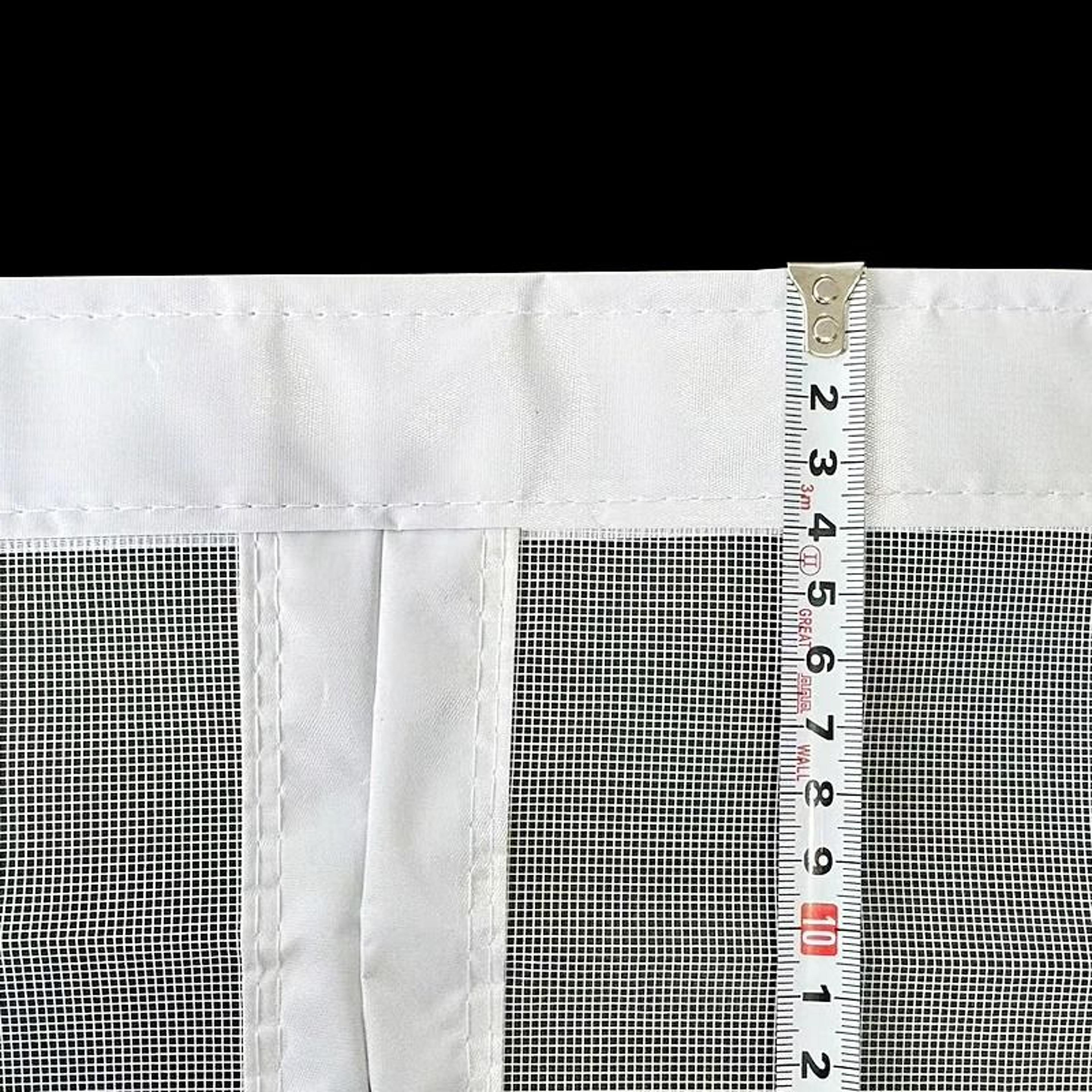 custom magnetic mosquito screen door for fresh air automatic bug protection