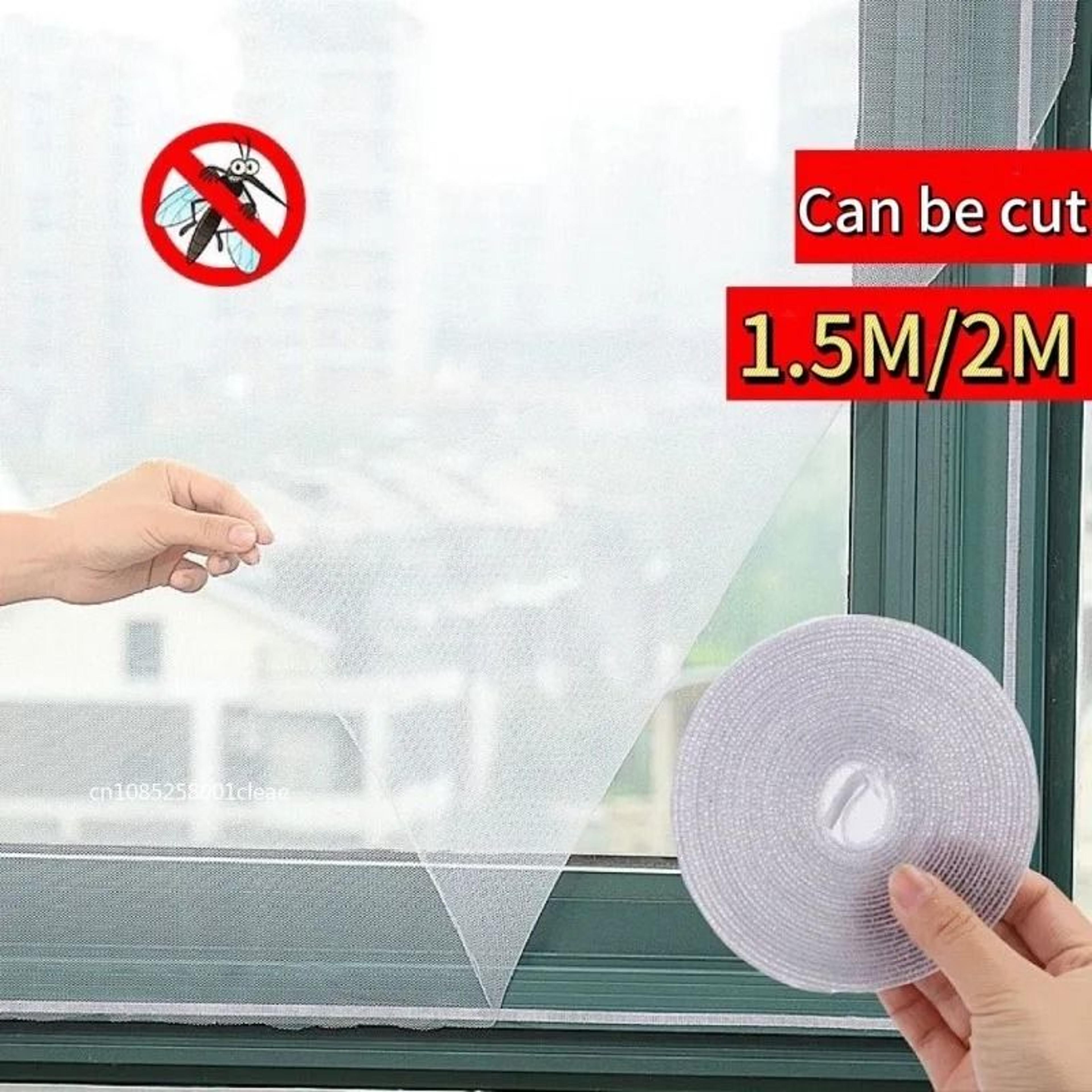 diy self adhesive mosquito window screen mesh for easy insect protection
