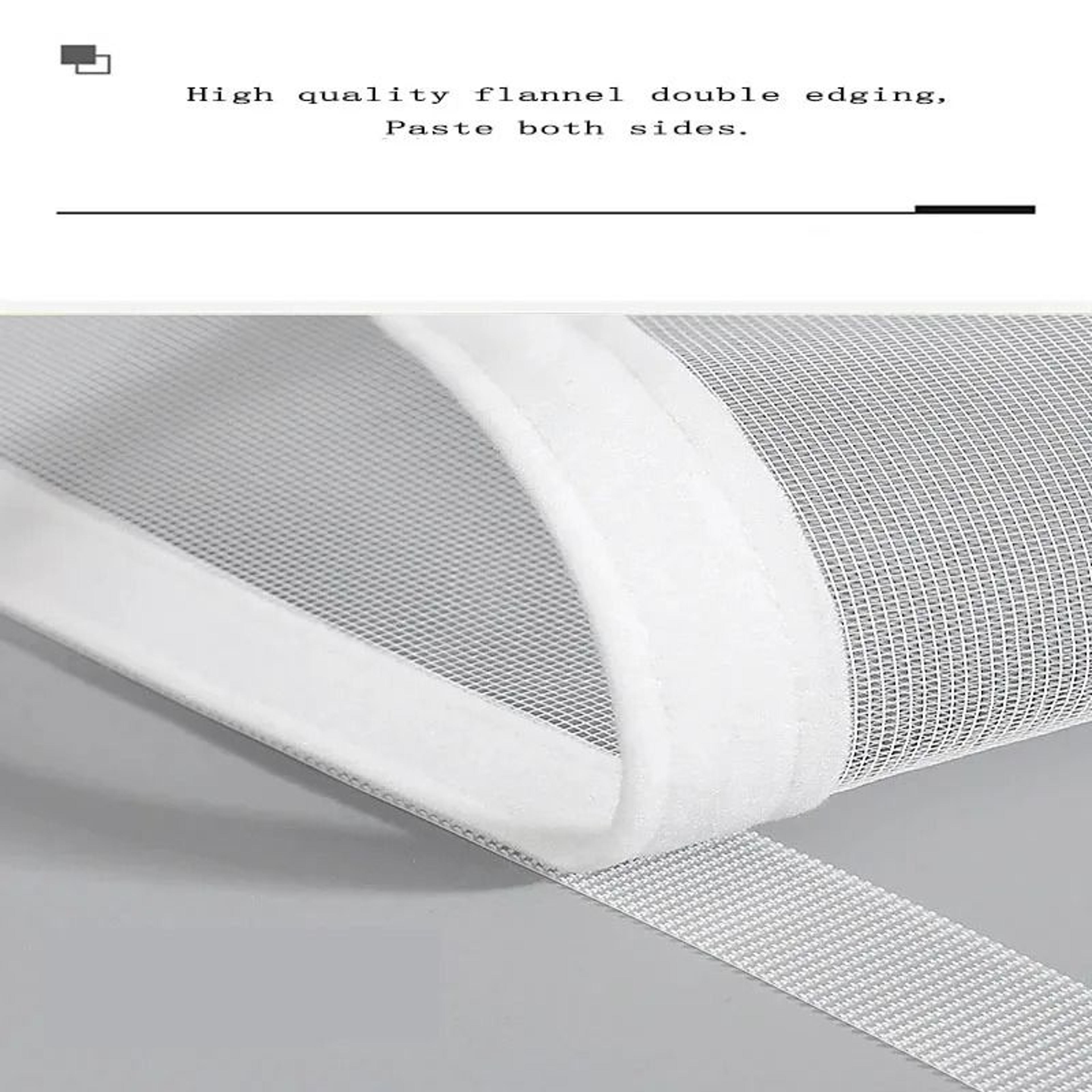 white self adhesive mosquito window screen mesh for easy summer protection