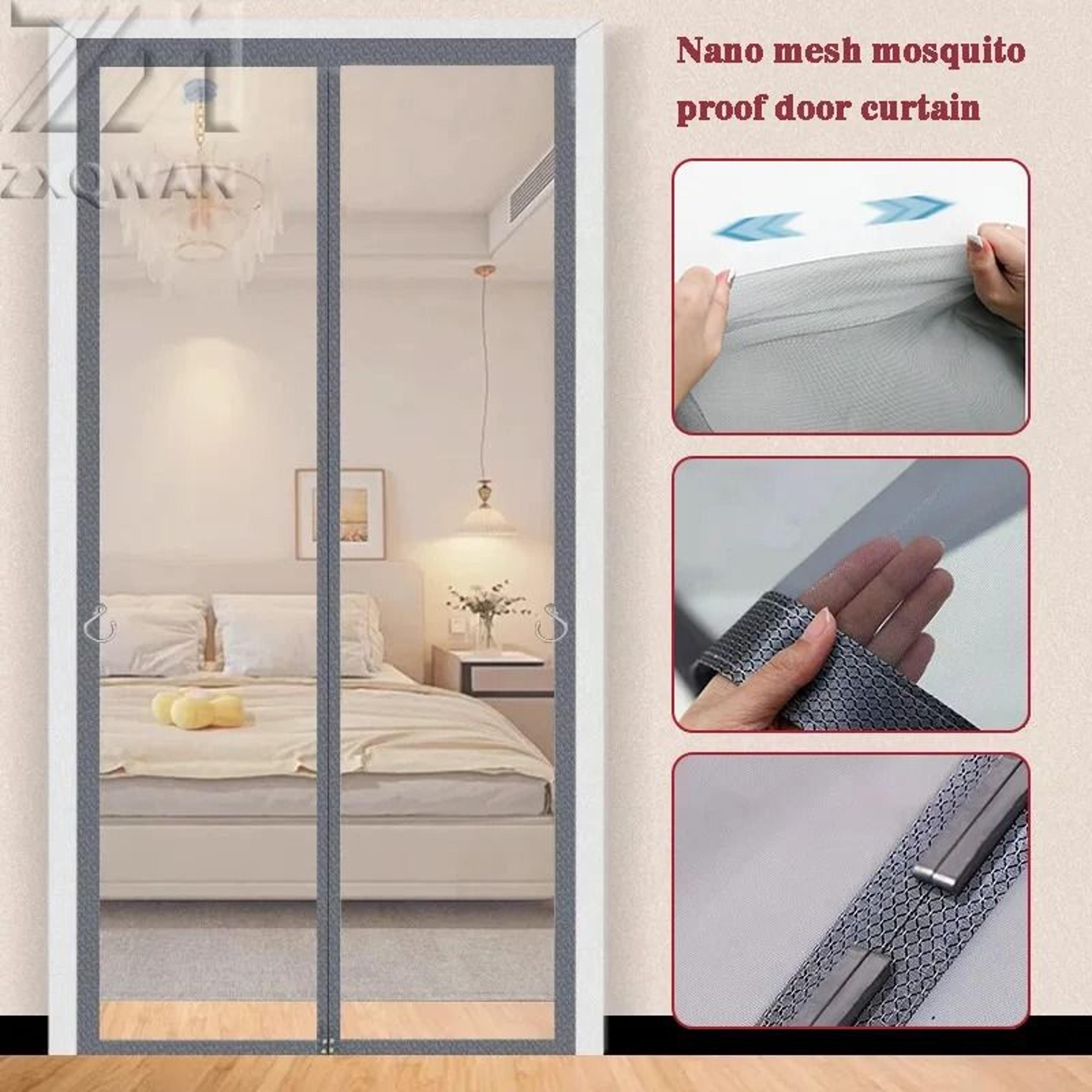 custom fit magnetic screen door for fresh air insect protection comfort