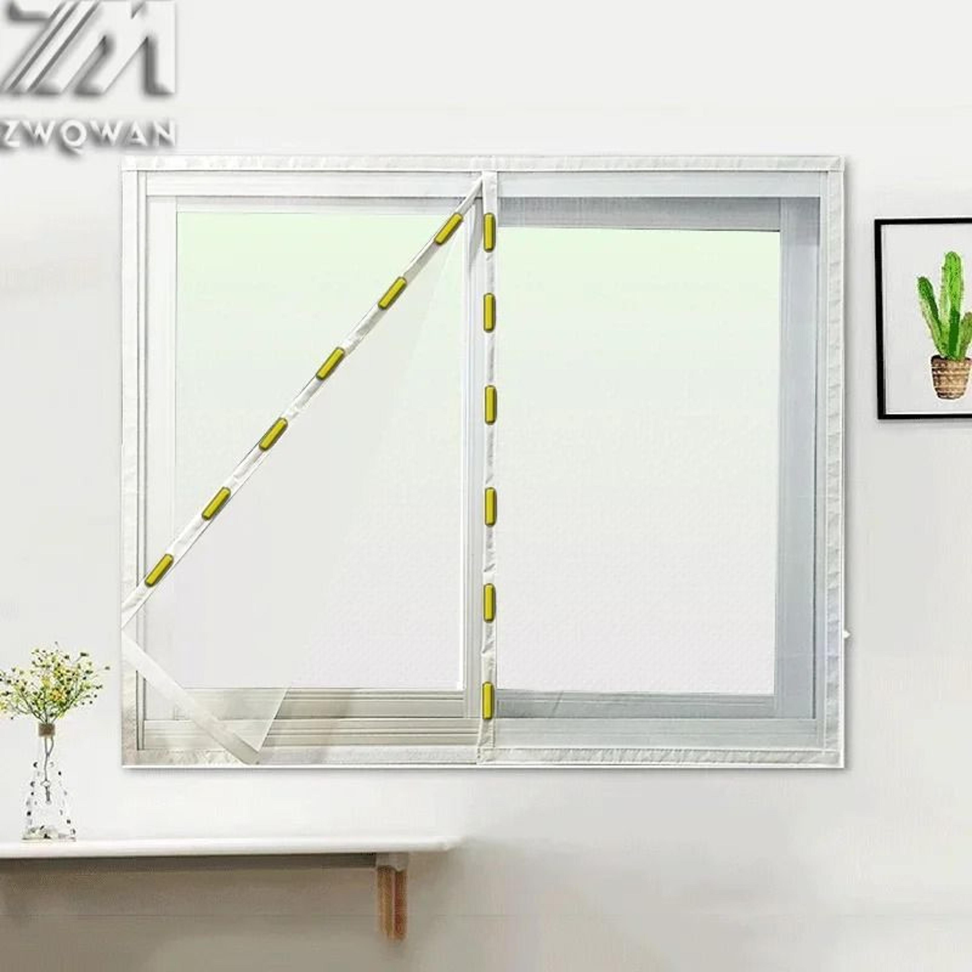 custom white magnetic window mosquito screen for breathable insect protection home