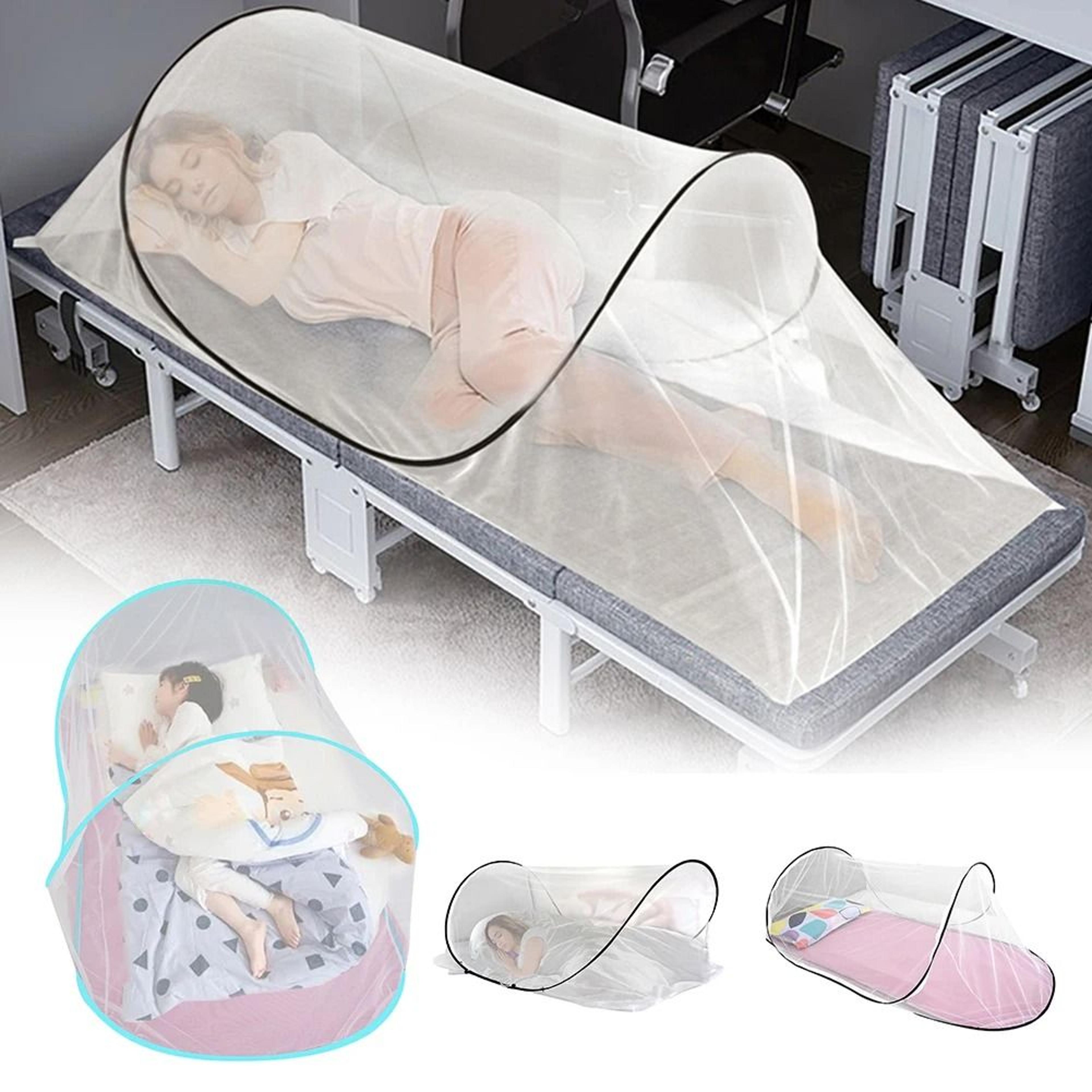 portable foldable travel mosquito net for camping dormitory bed insect protection