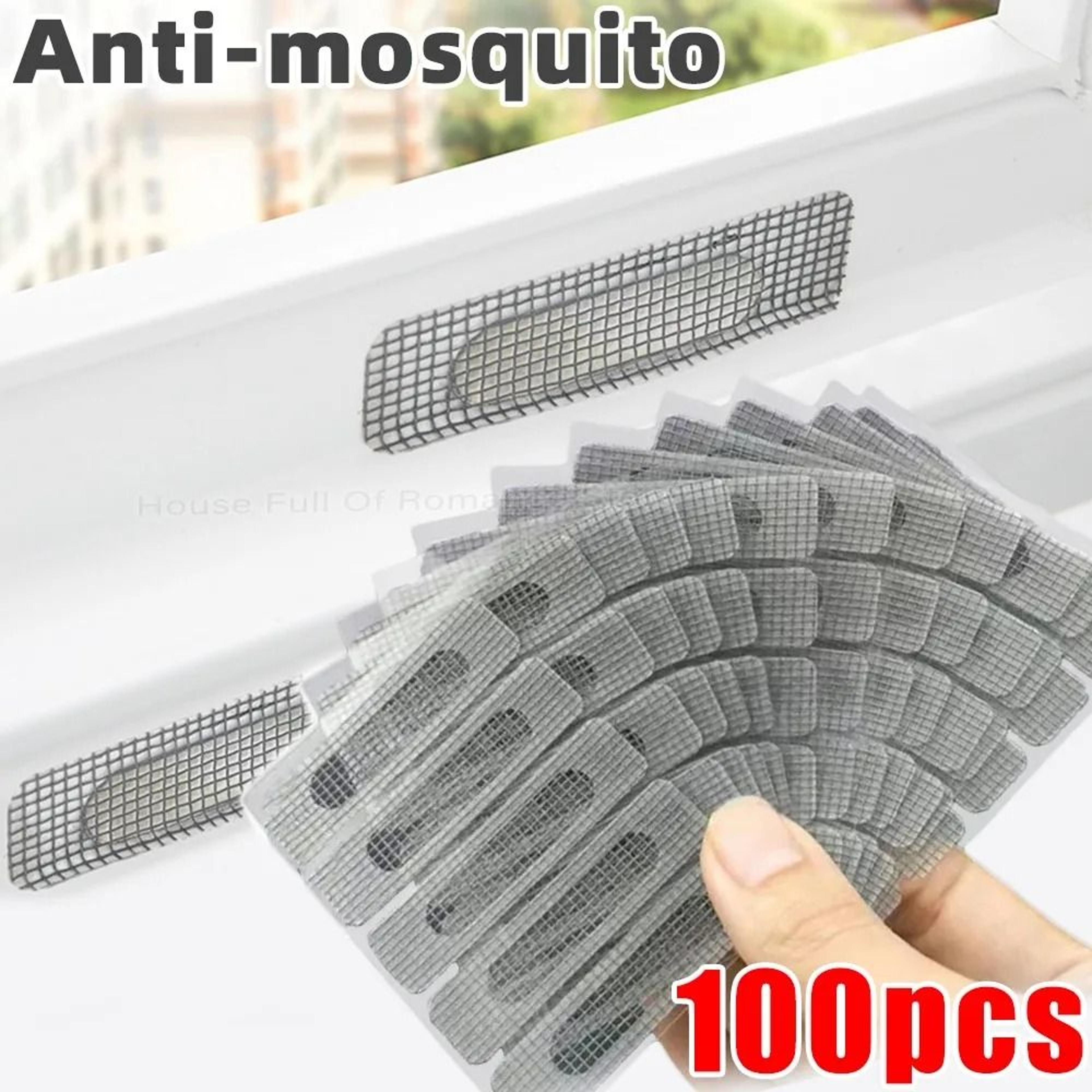 invisible self adhesive window screen repair patch for mosquito insect protection