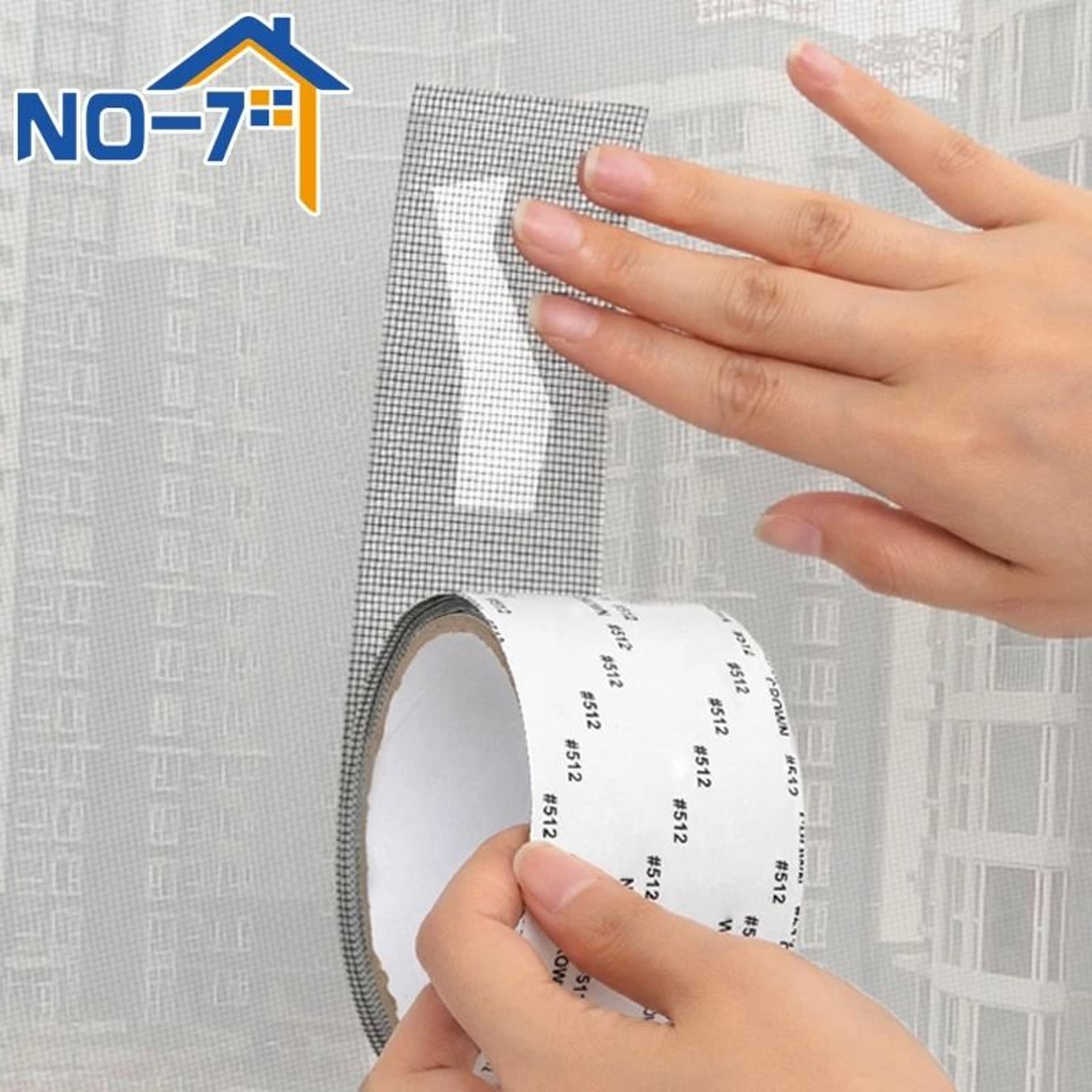 strong self adhesive window screen repair tape for quick mesh fixes