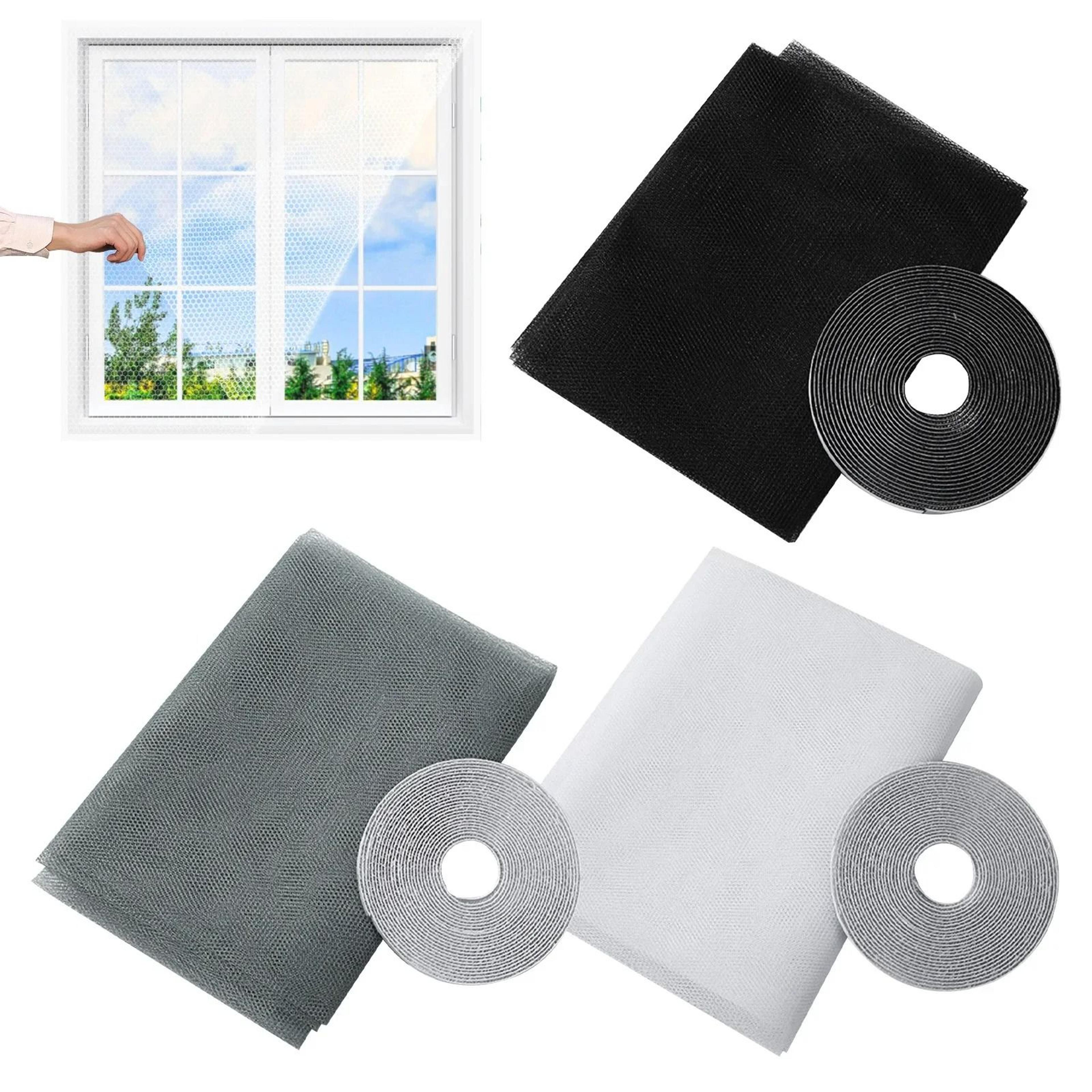 self adhesive mosquito window screen mesh for easy diy insect protection