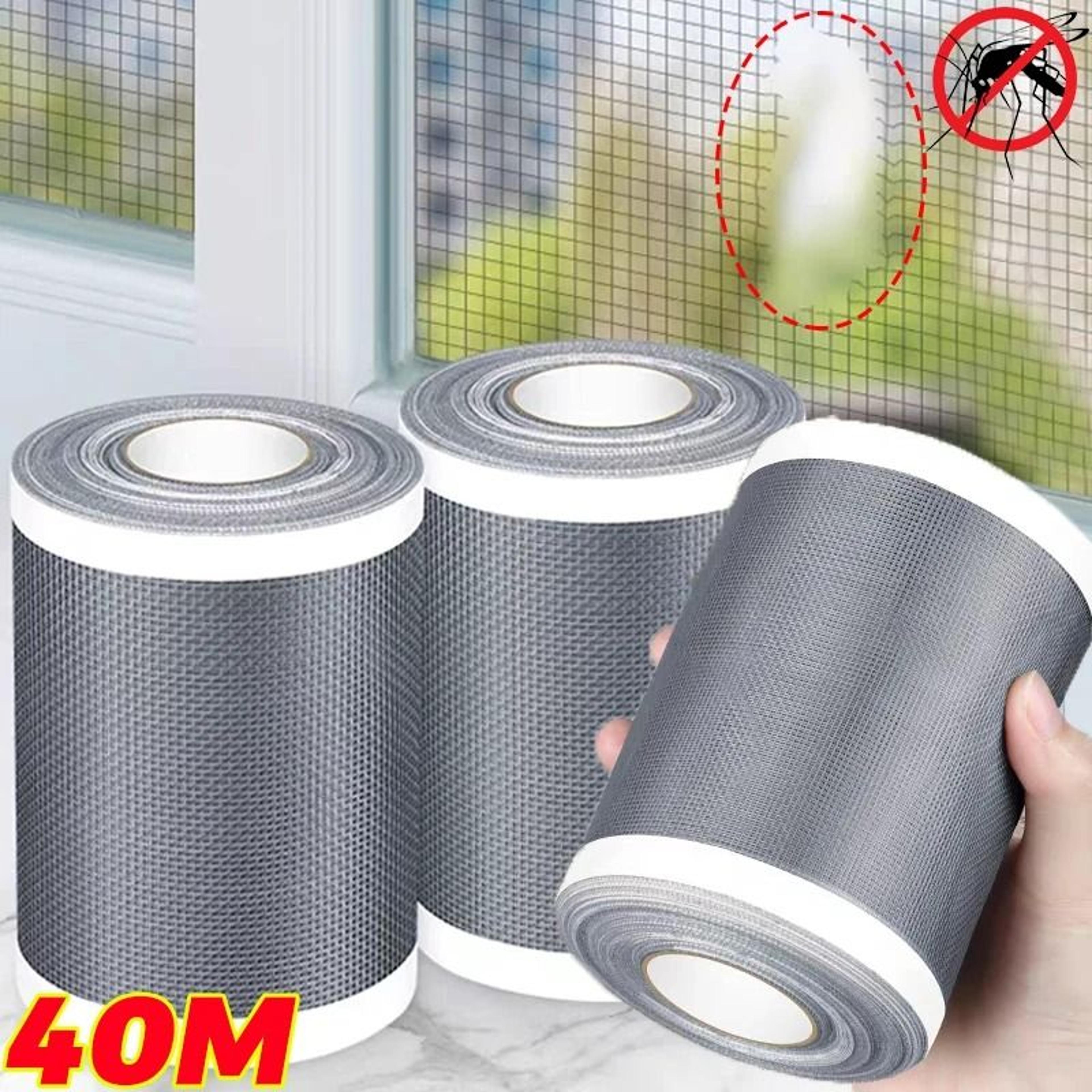 cut to fit window screen repair tape for quick mesh patching