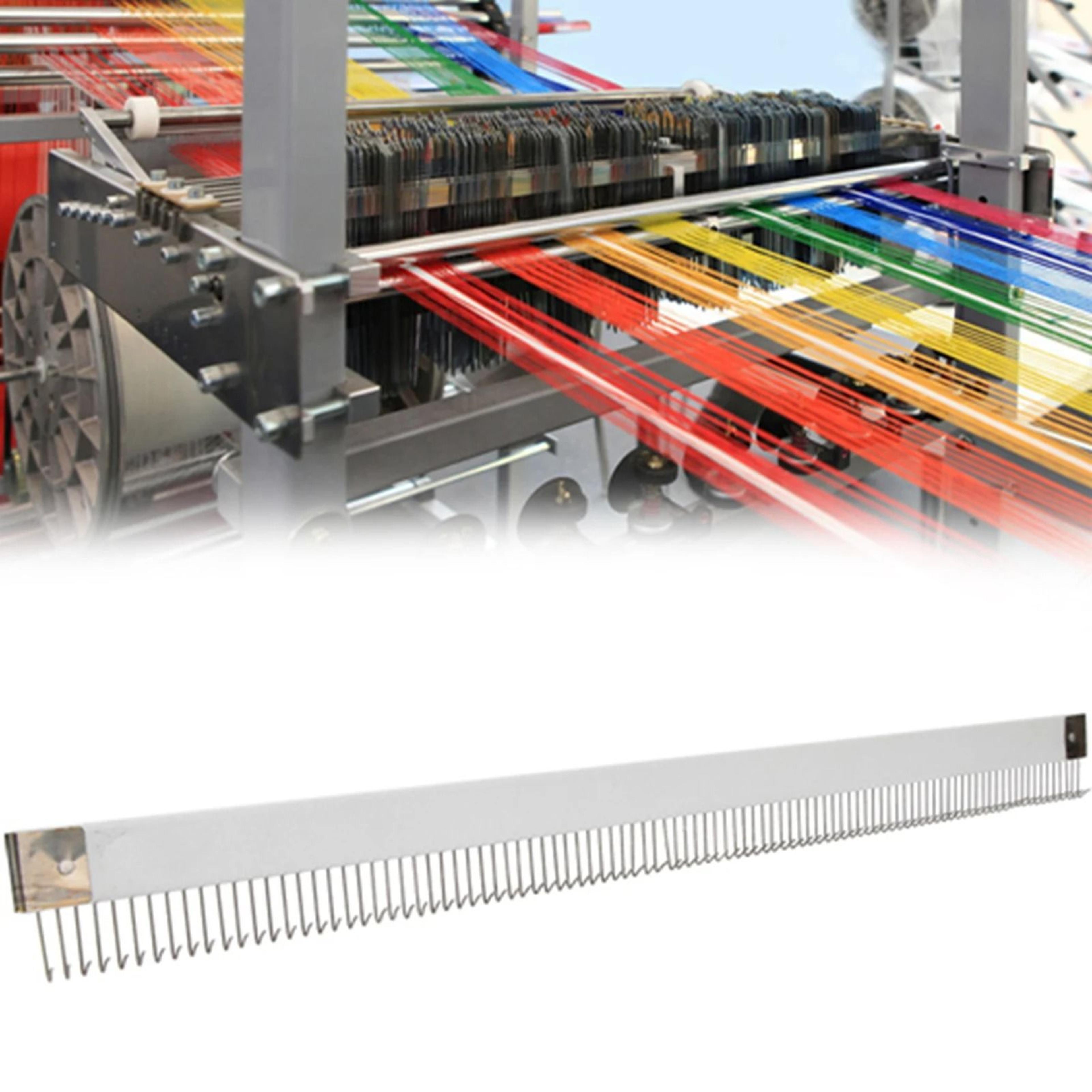 metal knitting machine cast on comb for reliable stitch setup