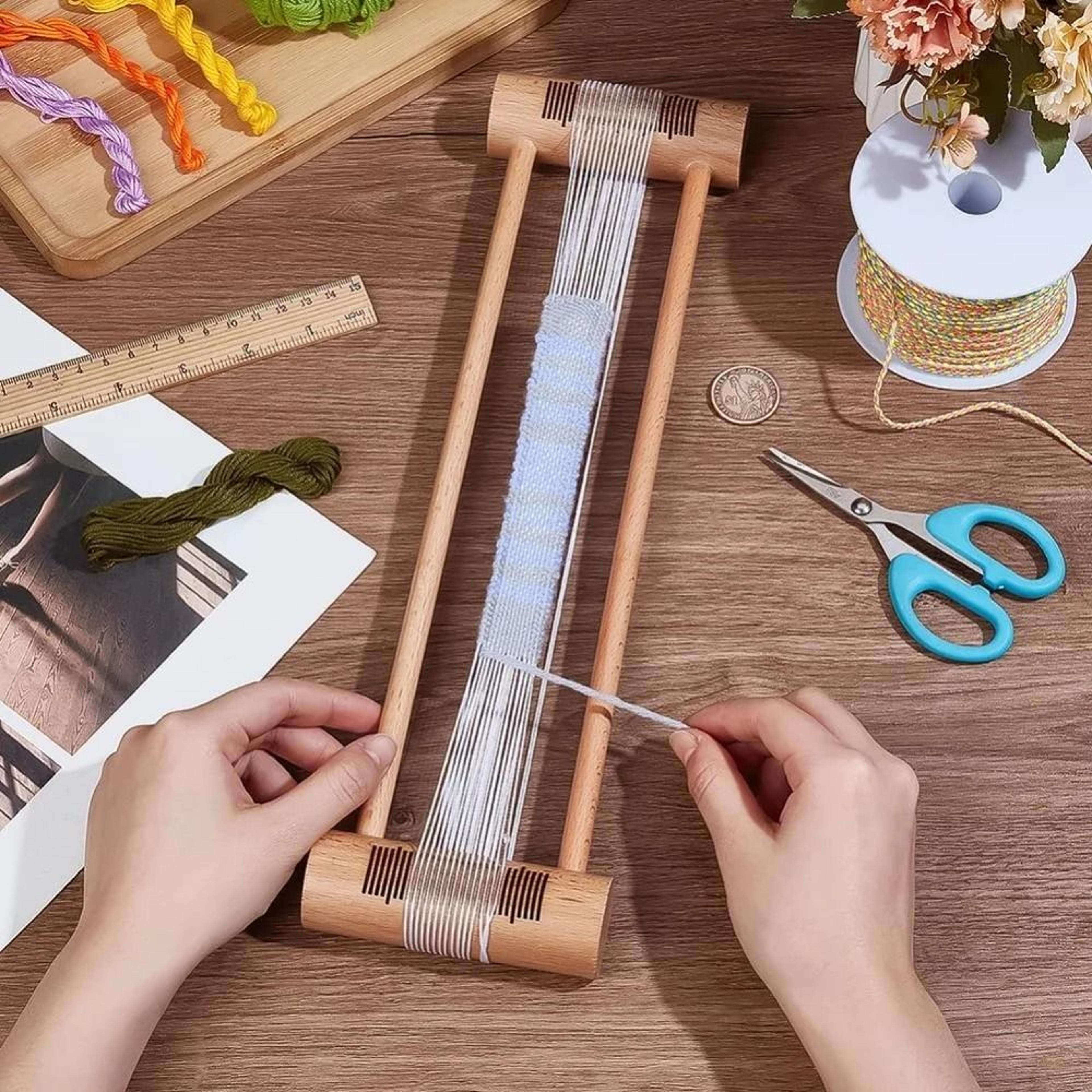 wooden tablet weaving shuttle bobbin for smooth loom and band weaving