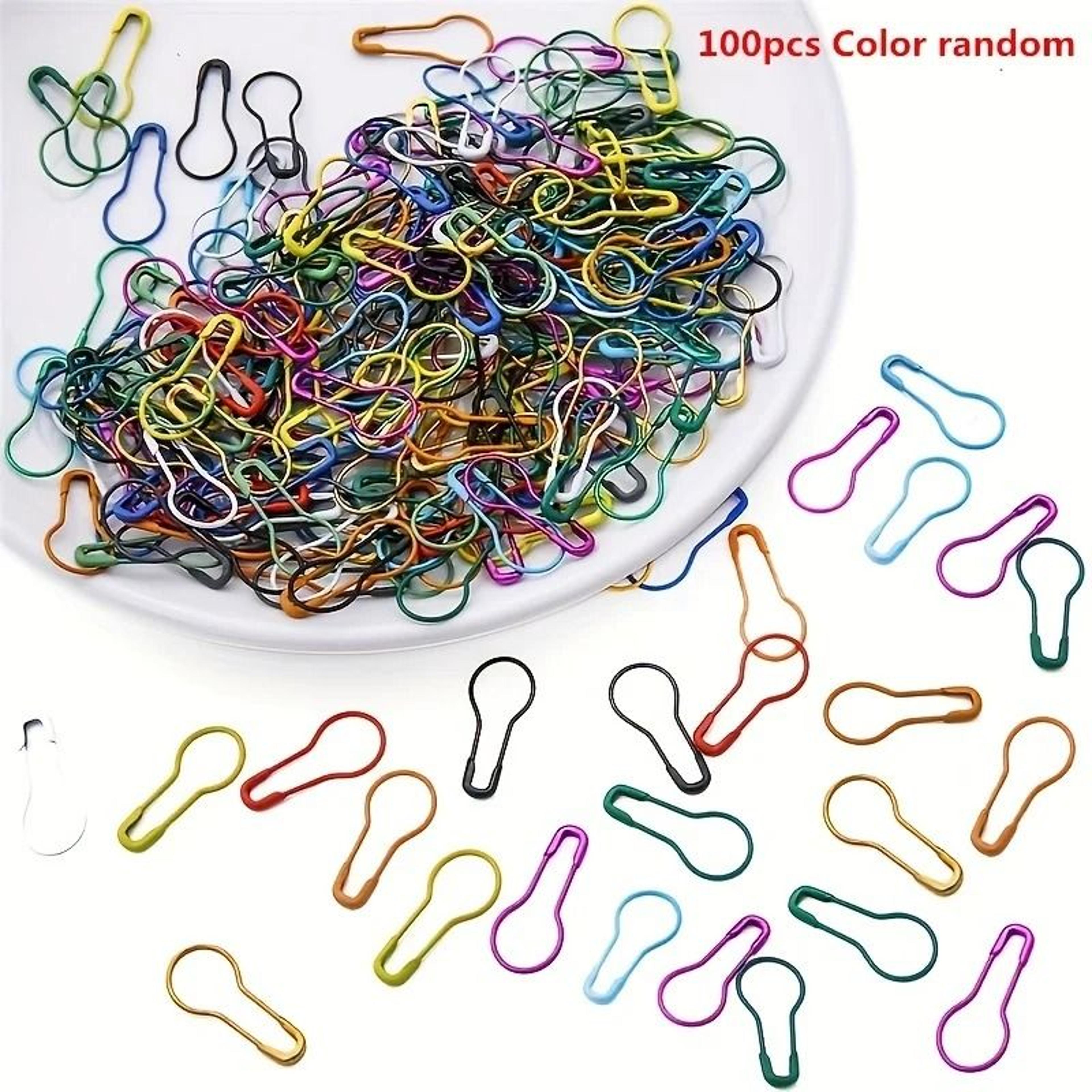 100 piece metal gourd pins for knitting crochet sewing tags crafts