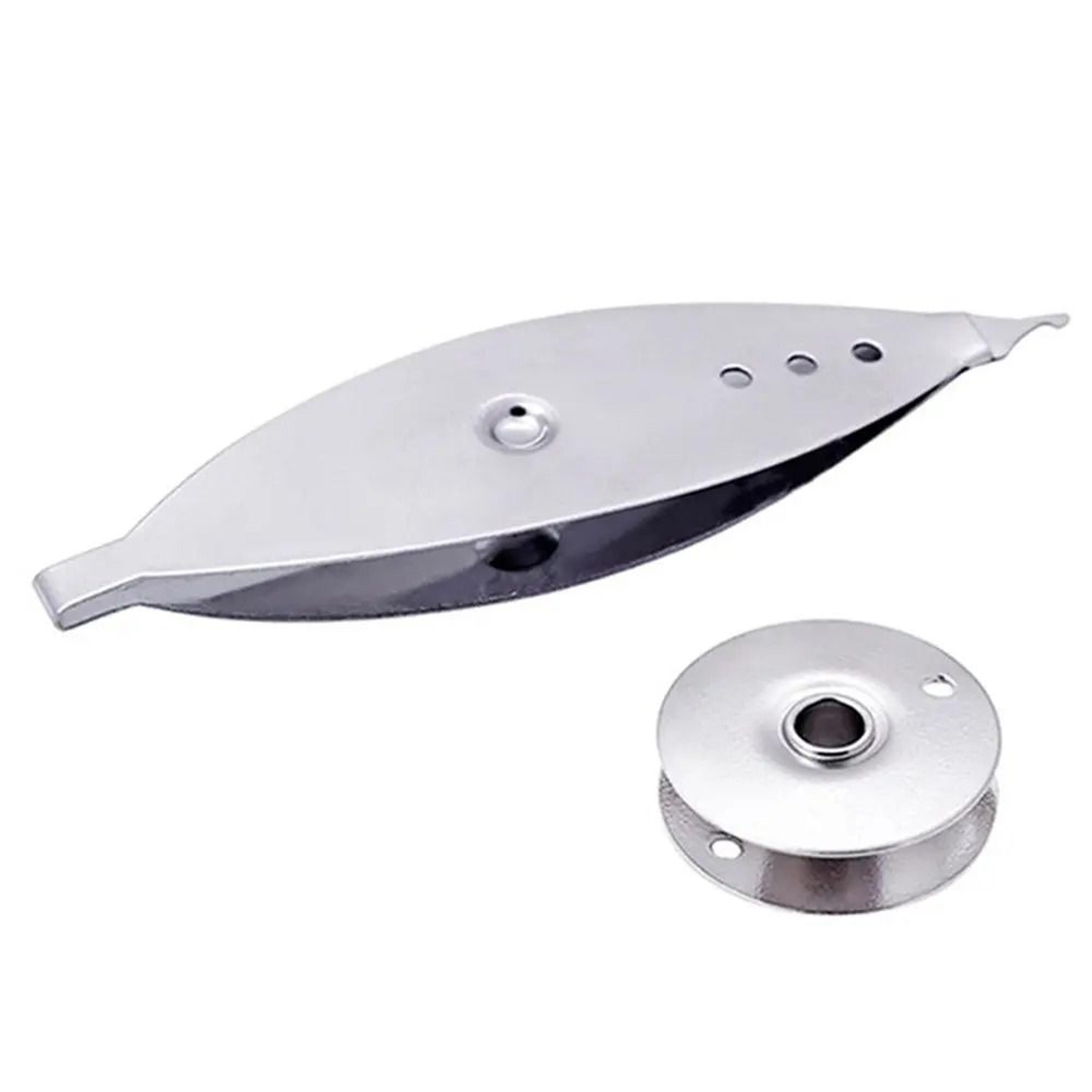 metal tatting shuttle bobbin tool for smooth handmade lace making projects