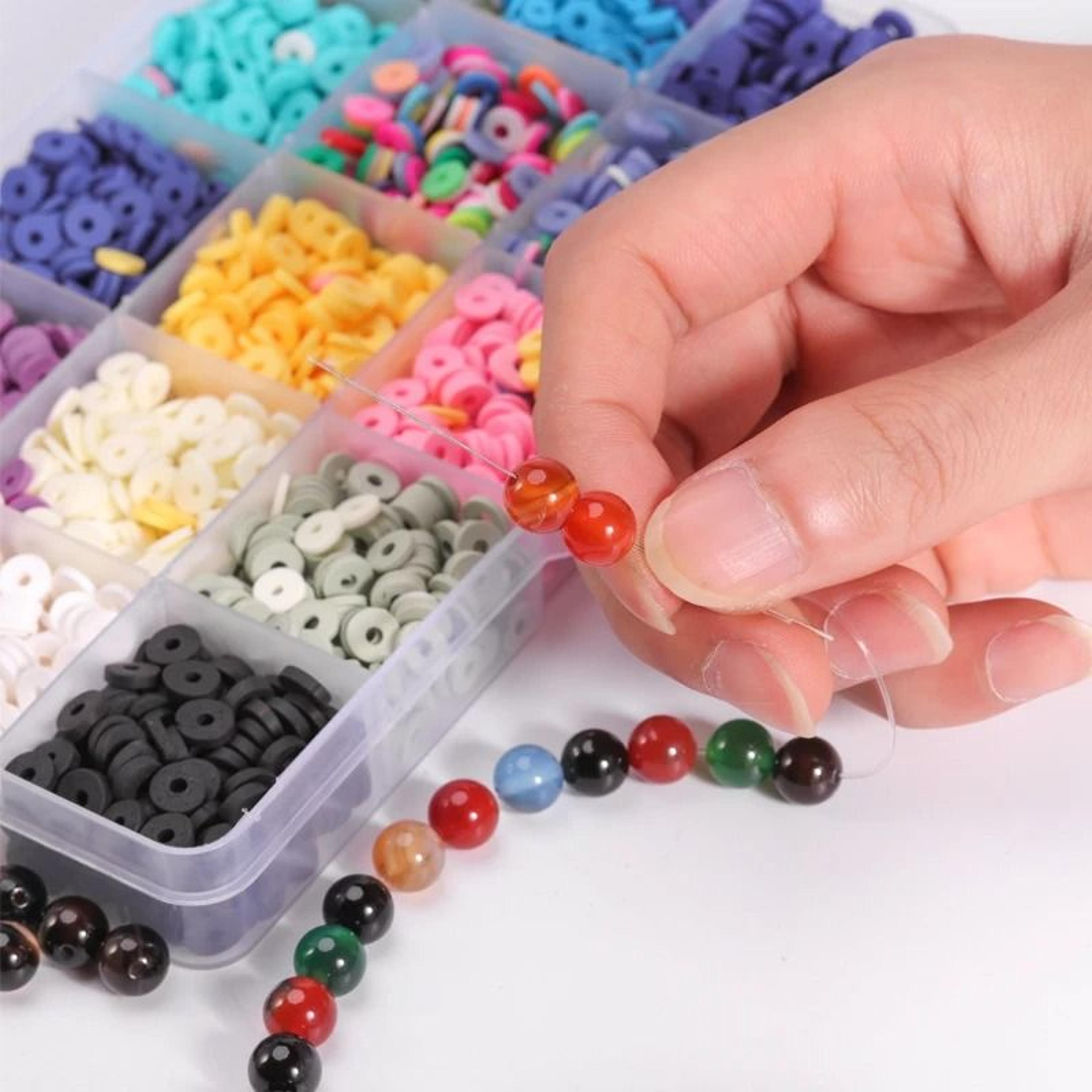 five piece curved beading needle set for easy jewelry making projects
