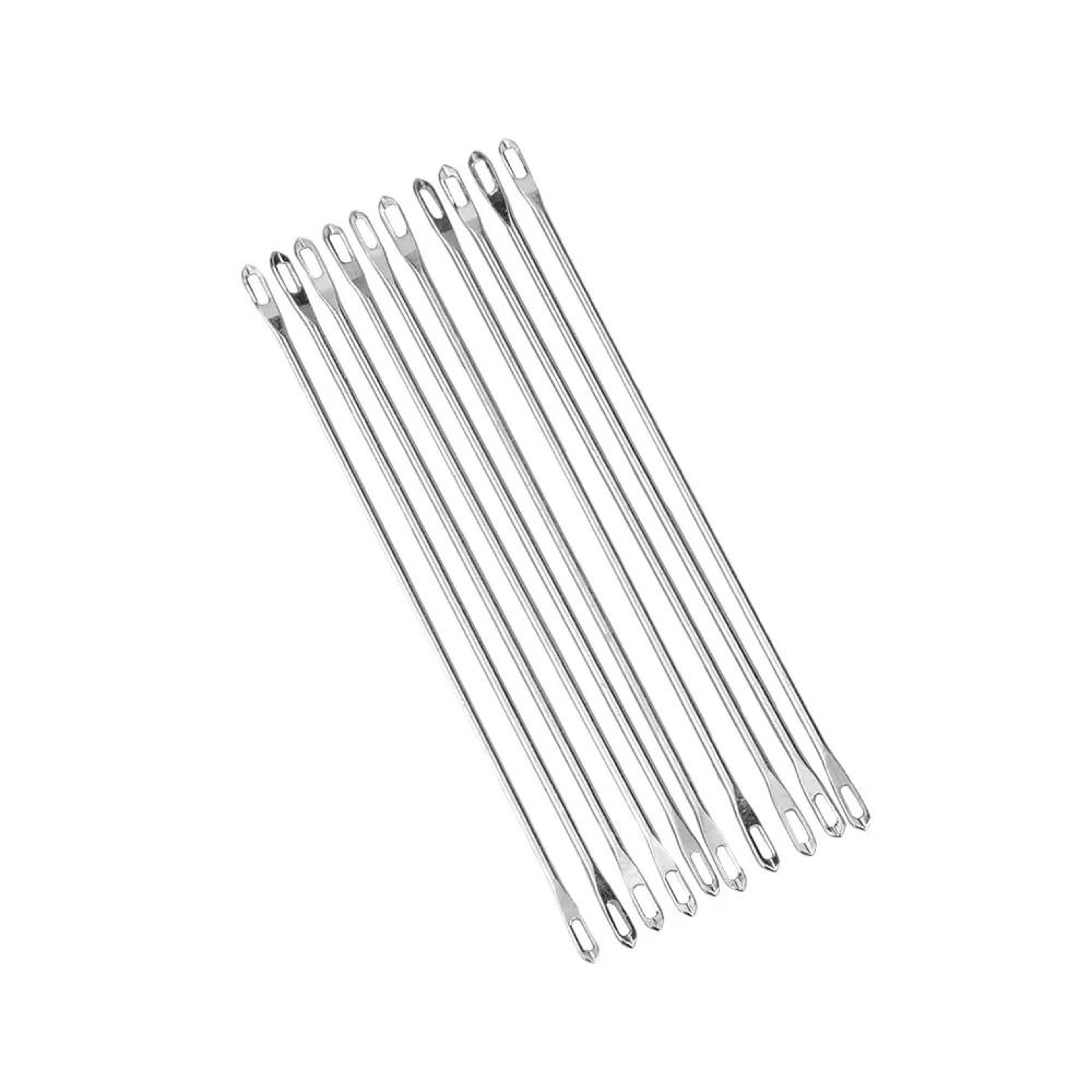 double eye knitting machine transfer needle set for easy stitch moving
