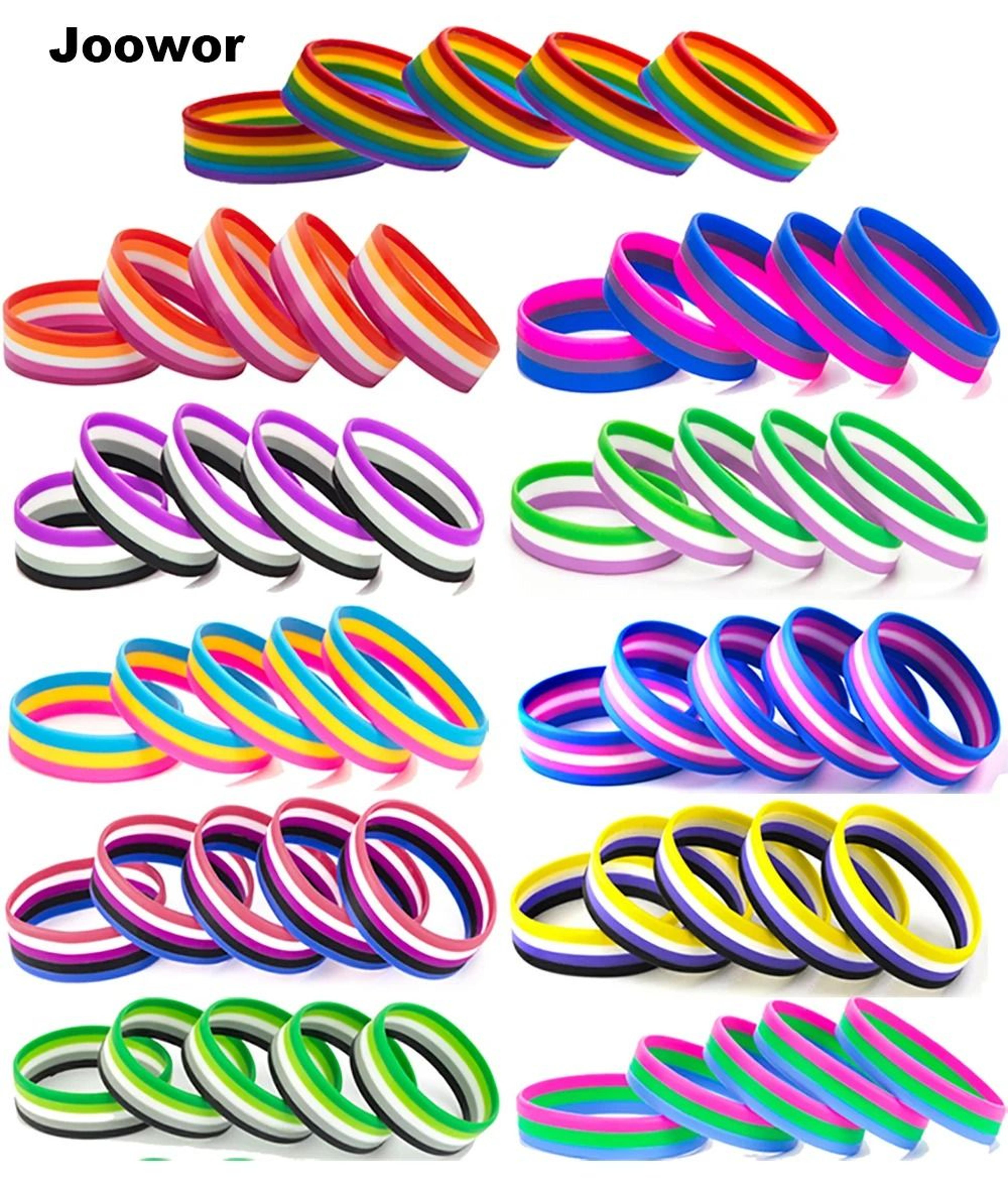 lgbt pride silicone bracelet for everyday identity expression and community support
