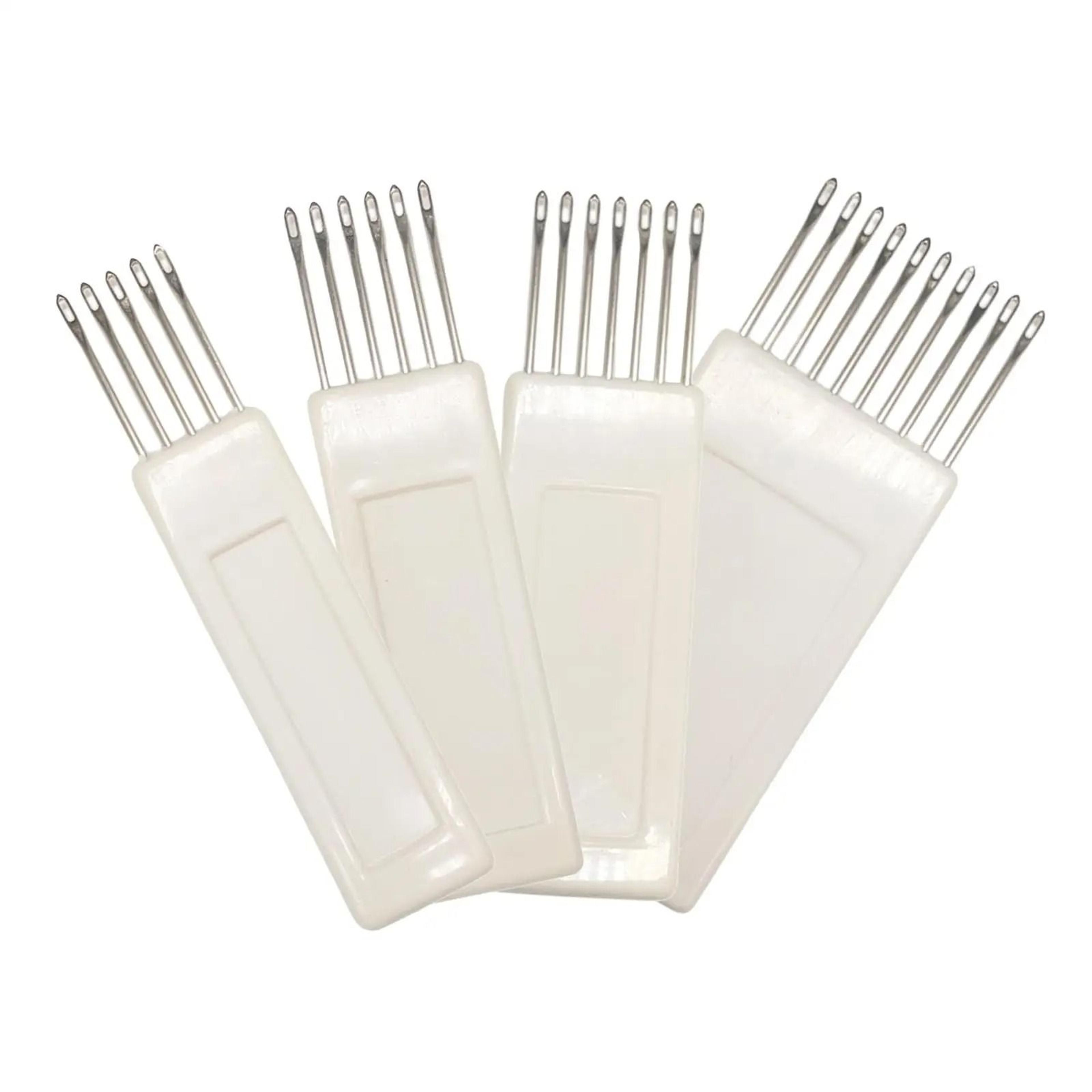 knitting machine transfer comb set for fast precise stitch moving