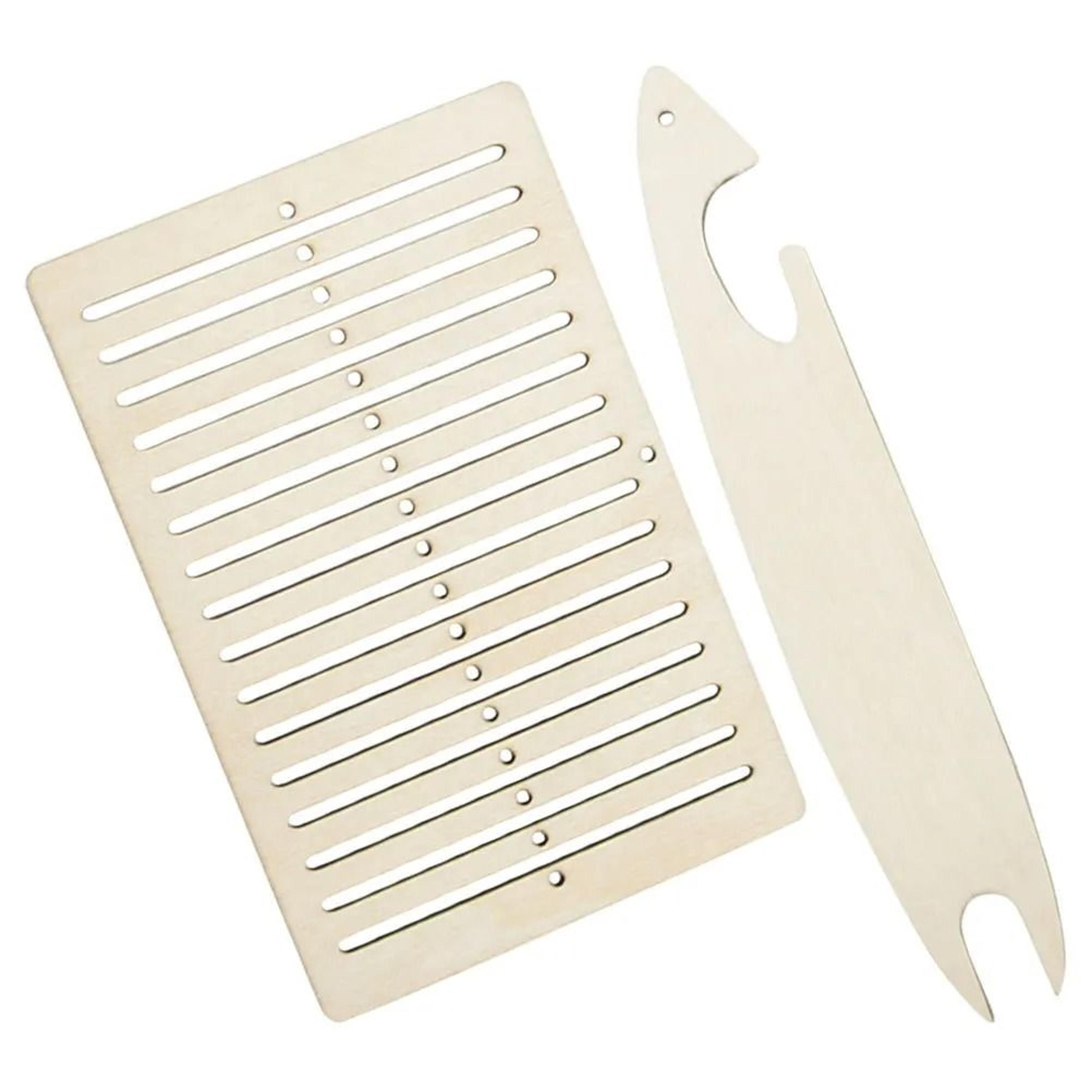 portable wooden belt weaving loom set for easy handmade braiding crafts