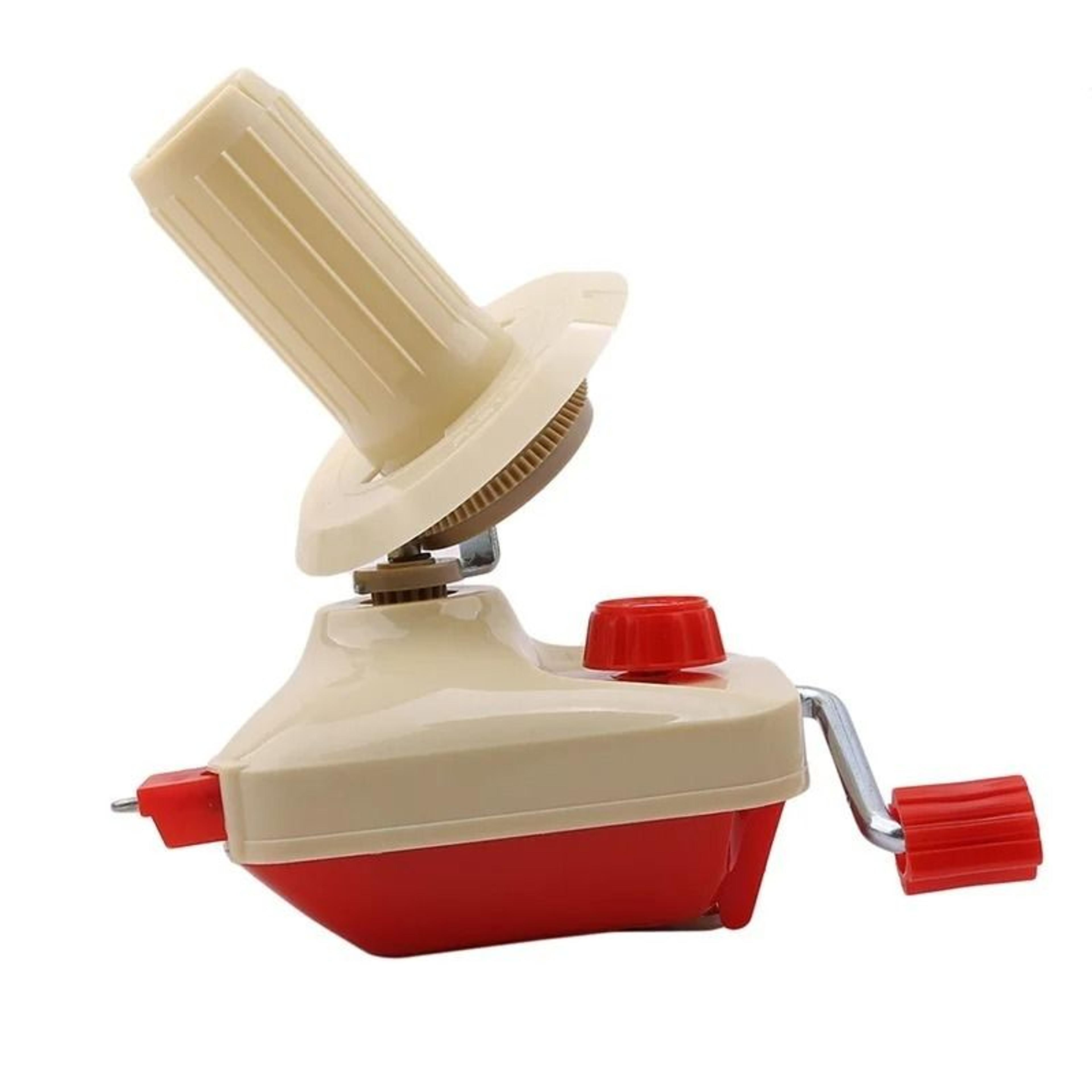 manual yarn ball winder for neat knitting crochet fiber storage projects