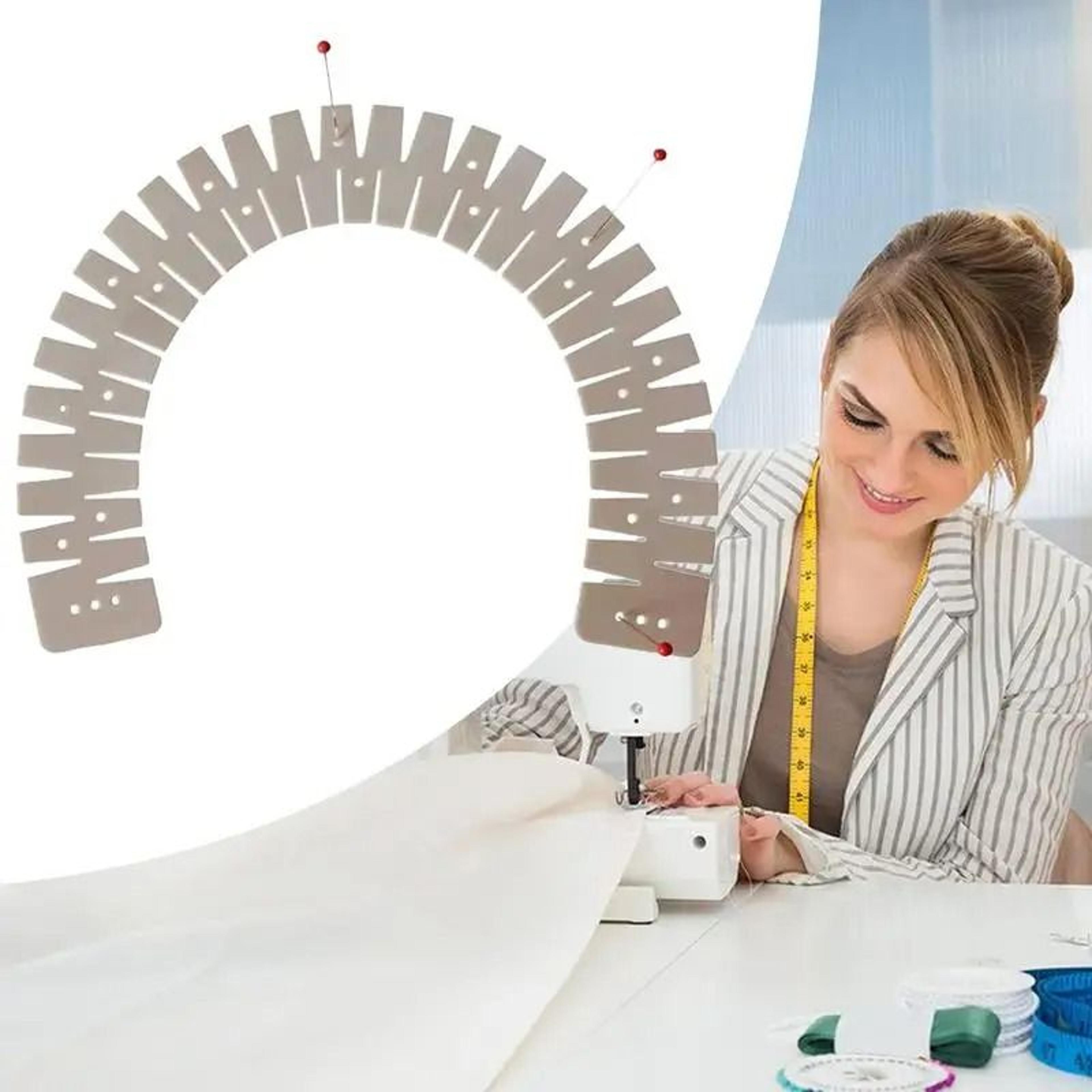 flexible silicone hemming ruler for precise heat pressed sewing fabric folds