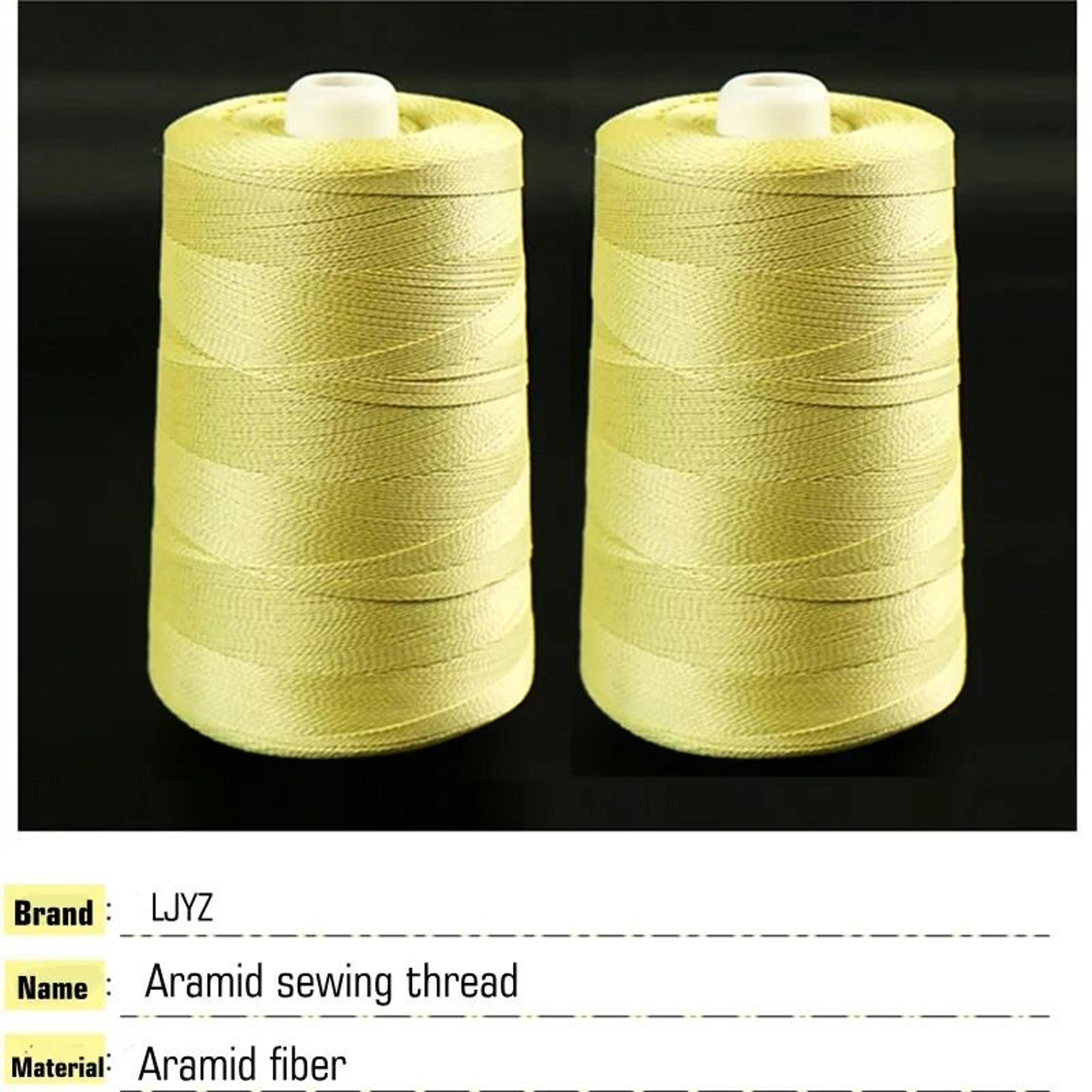 high strength aramid sewing thread for heat resistant industrial repair projects