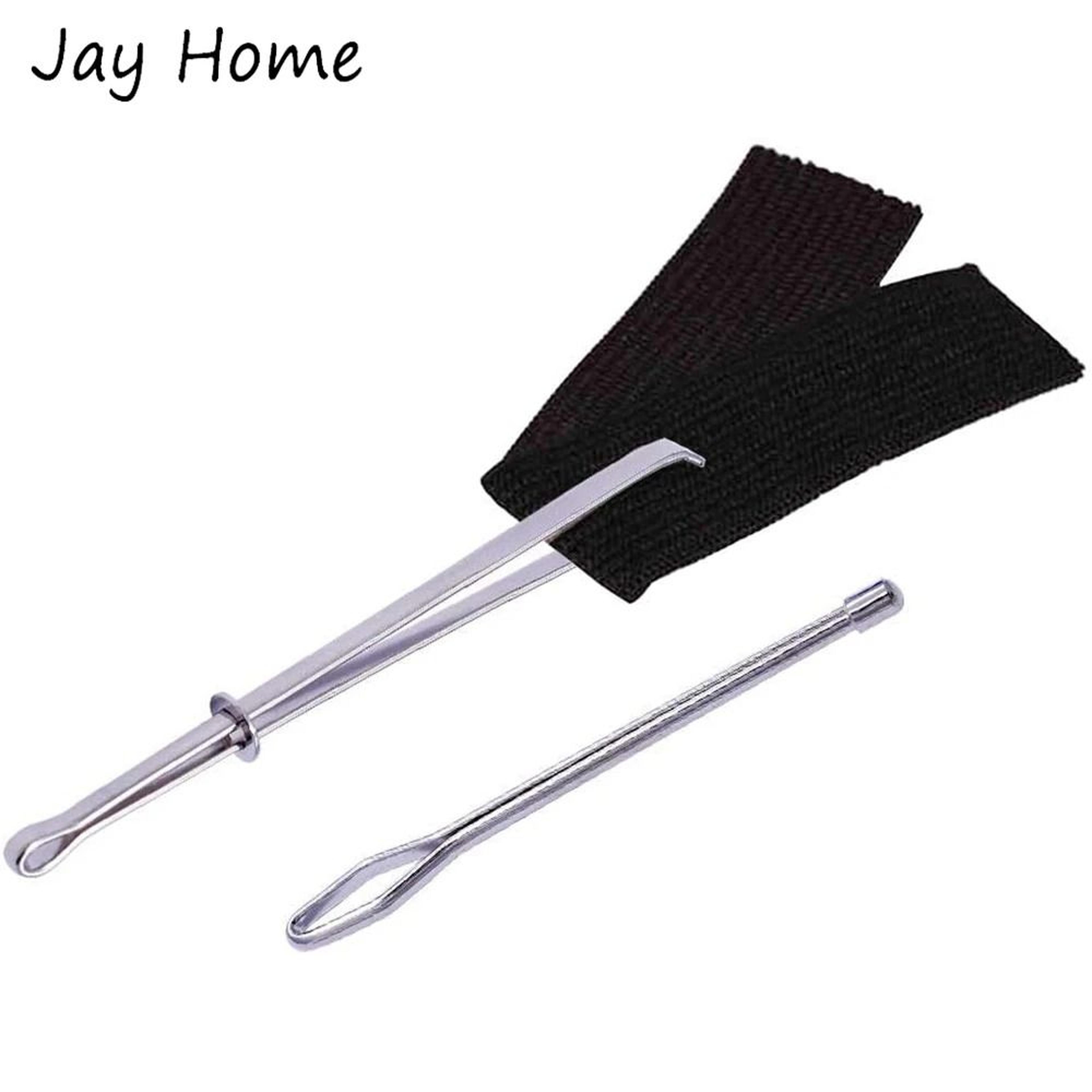 easy pull metal bodkin threader for elastic ribbon drawstring sewing tool
