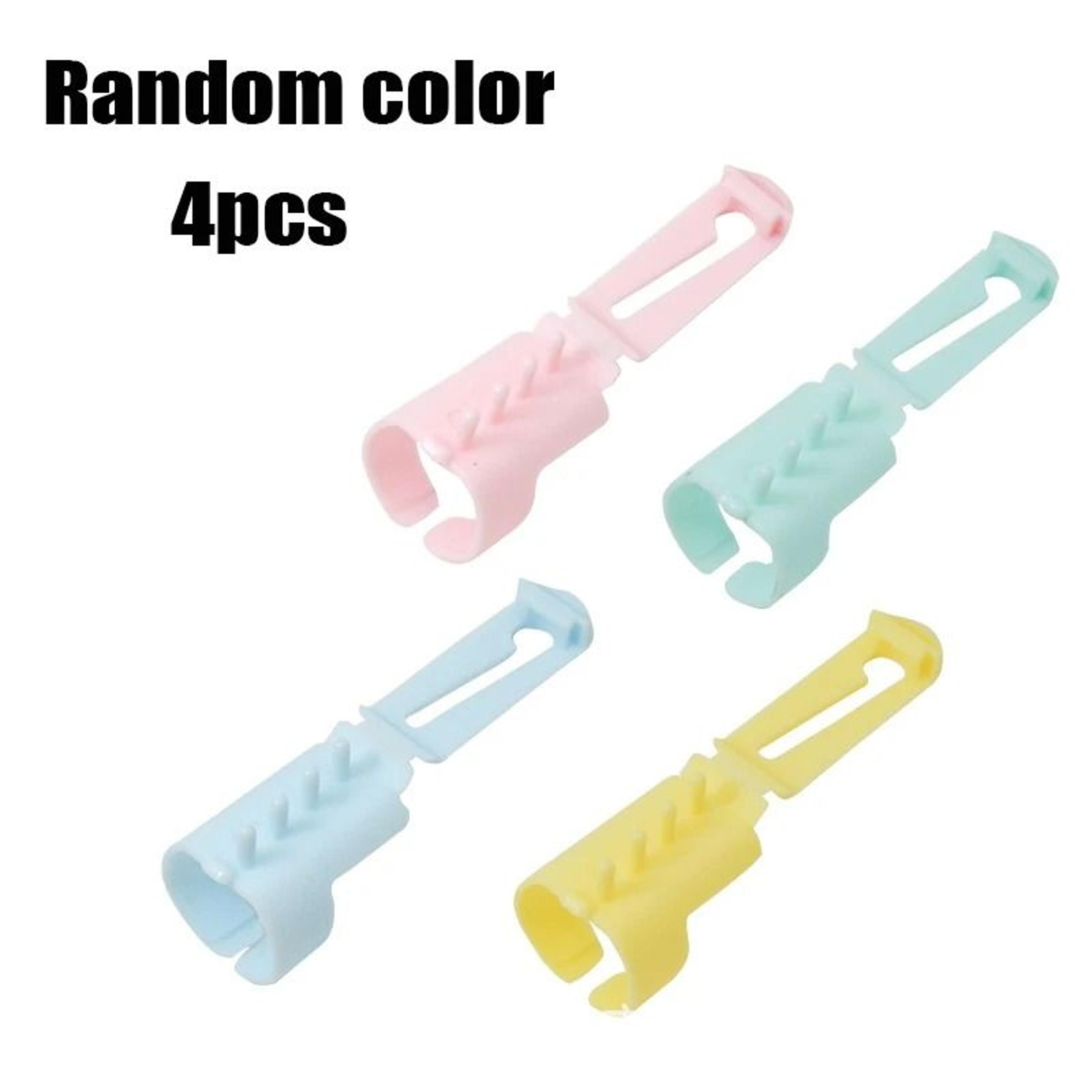 plastic crochet yarn guide ring for smooth tension comfortable knitting projects