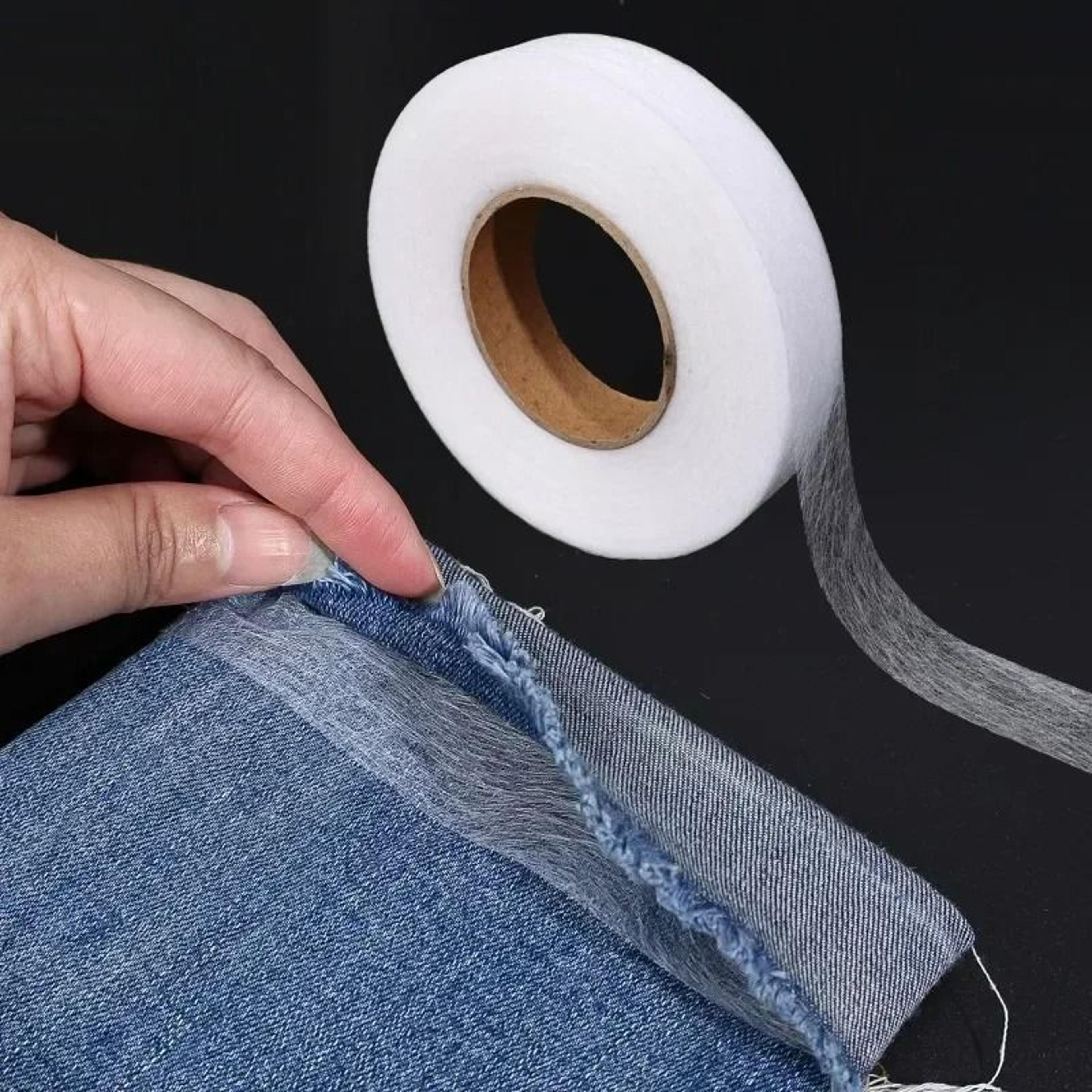iron on hem tape for quick no sew clothing alterations repairs