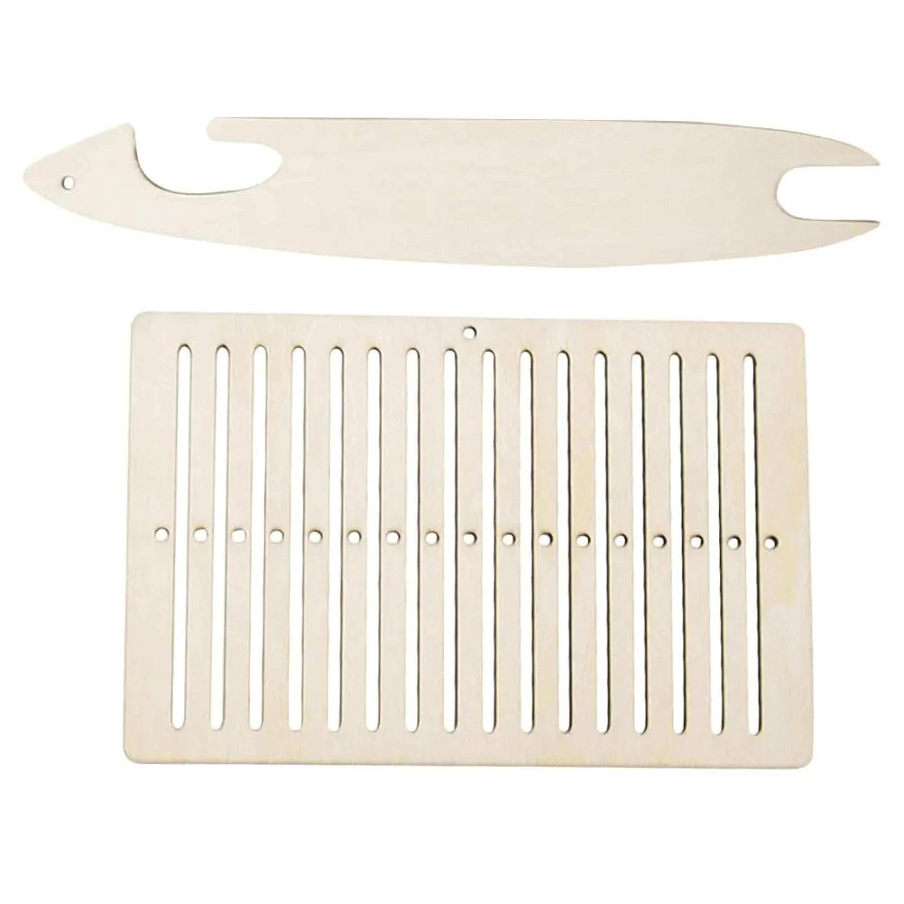 wooden hand weaving loom kit for bracelets bags belts camera straps
