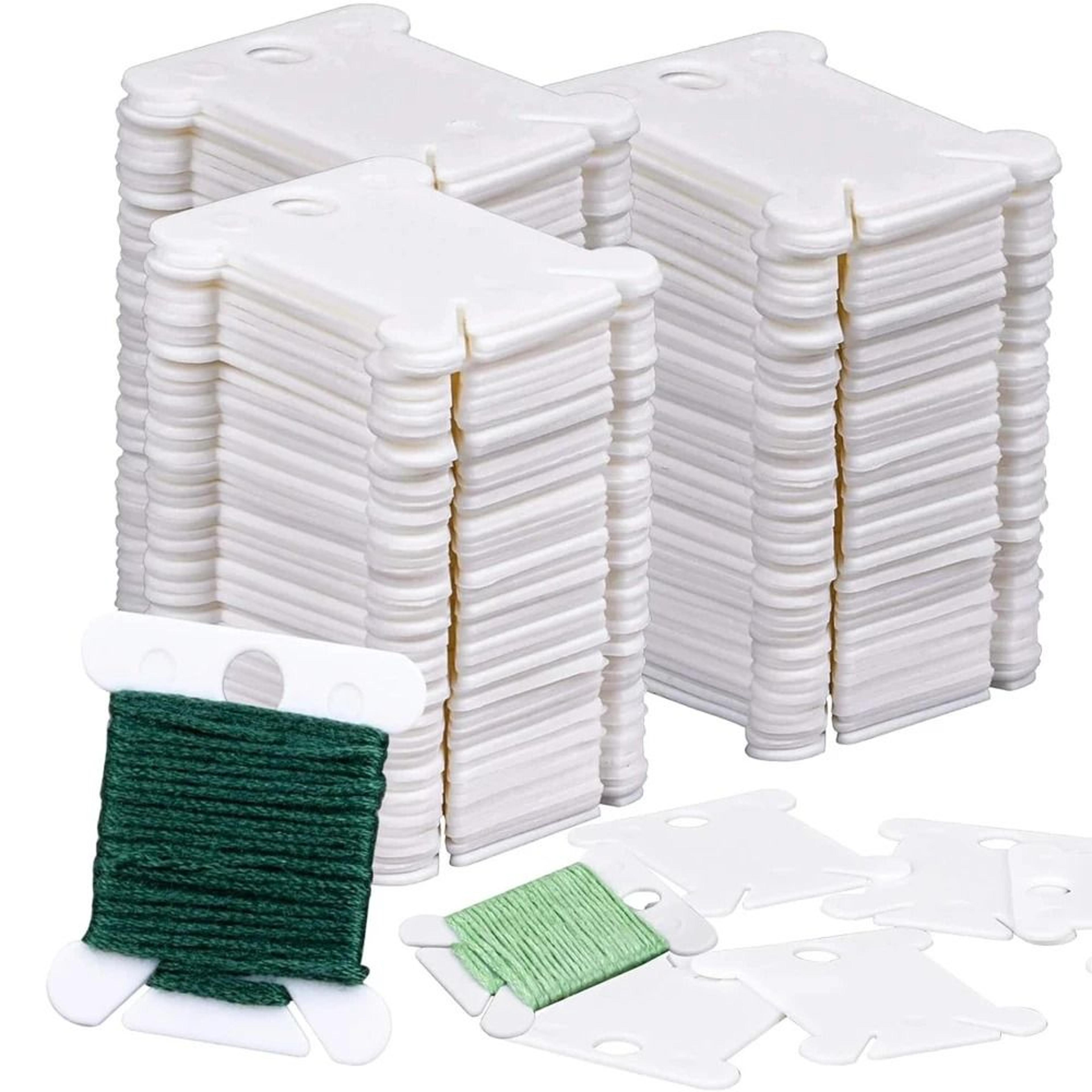 plastic embroidery floss bobbin winder for faster tangle free thread storage