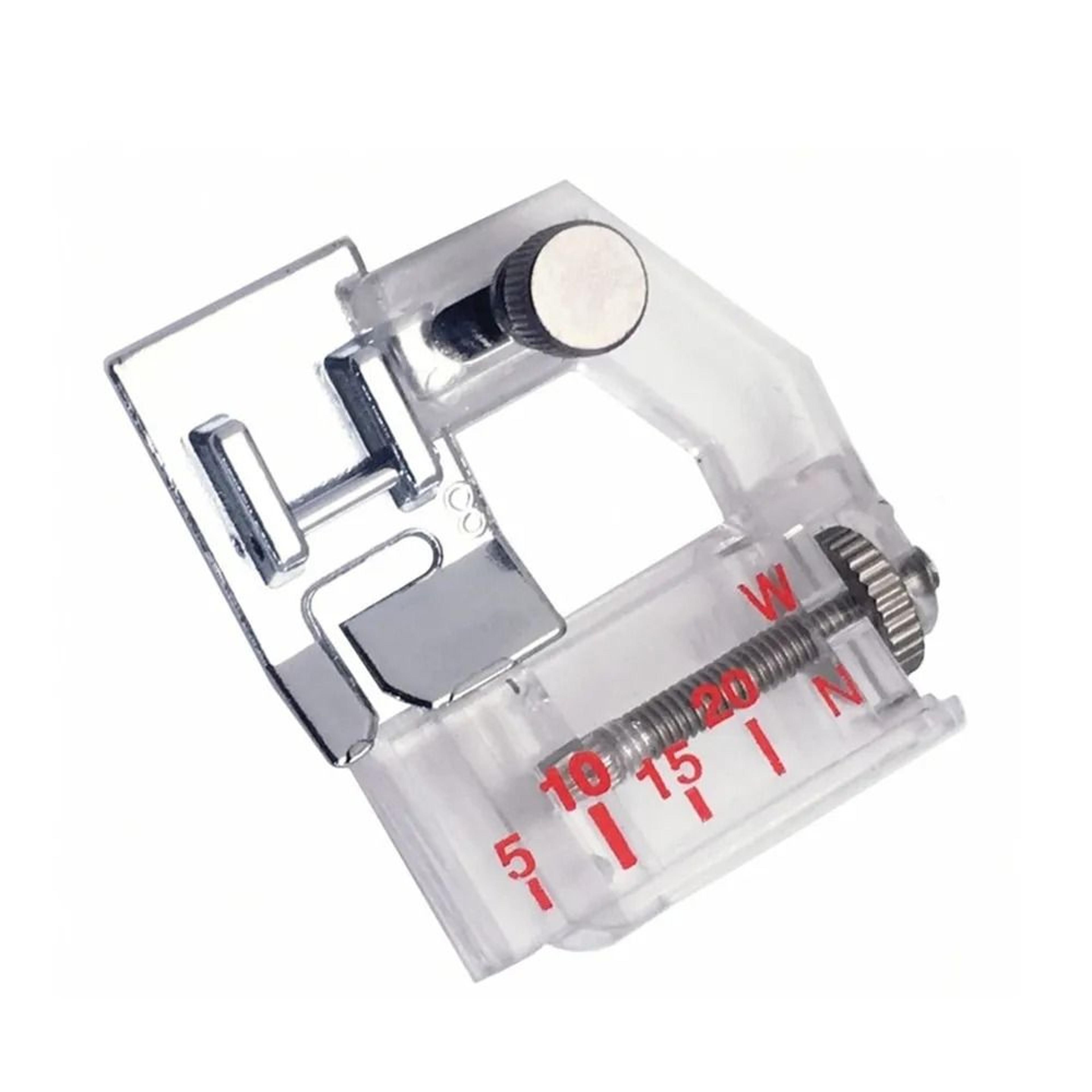 adjustable bias tape binding presser foot for cleaner fabric edges easily