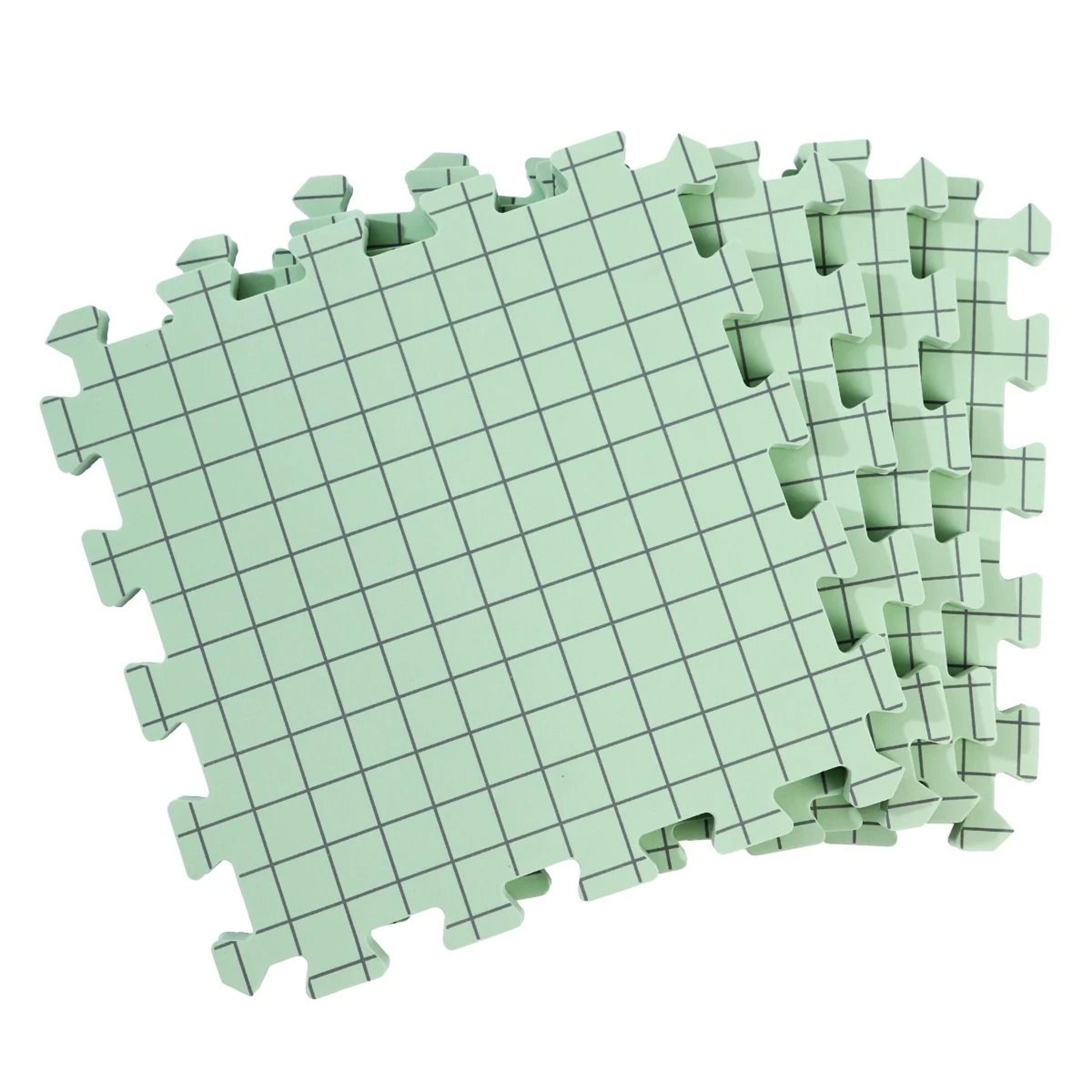 four piece ultra thick interlocking foam blocking mat set for crafters
