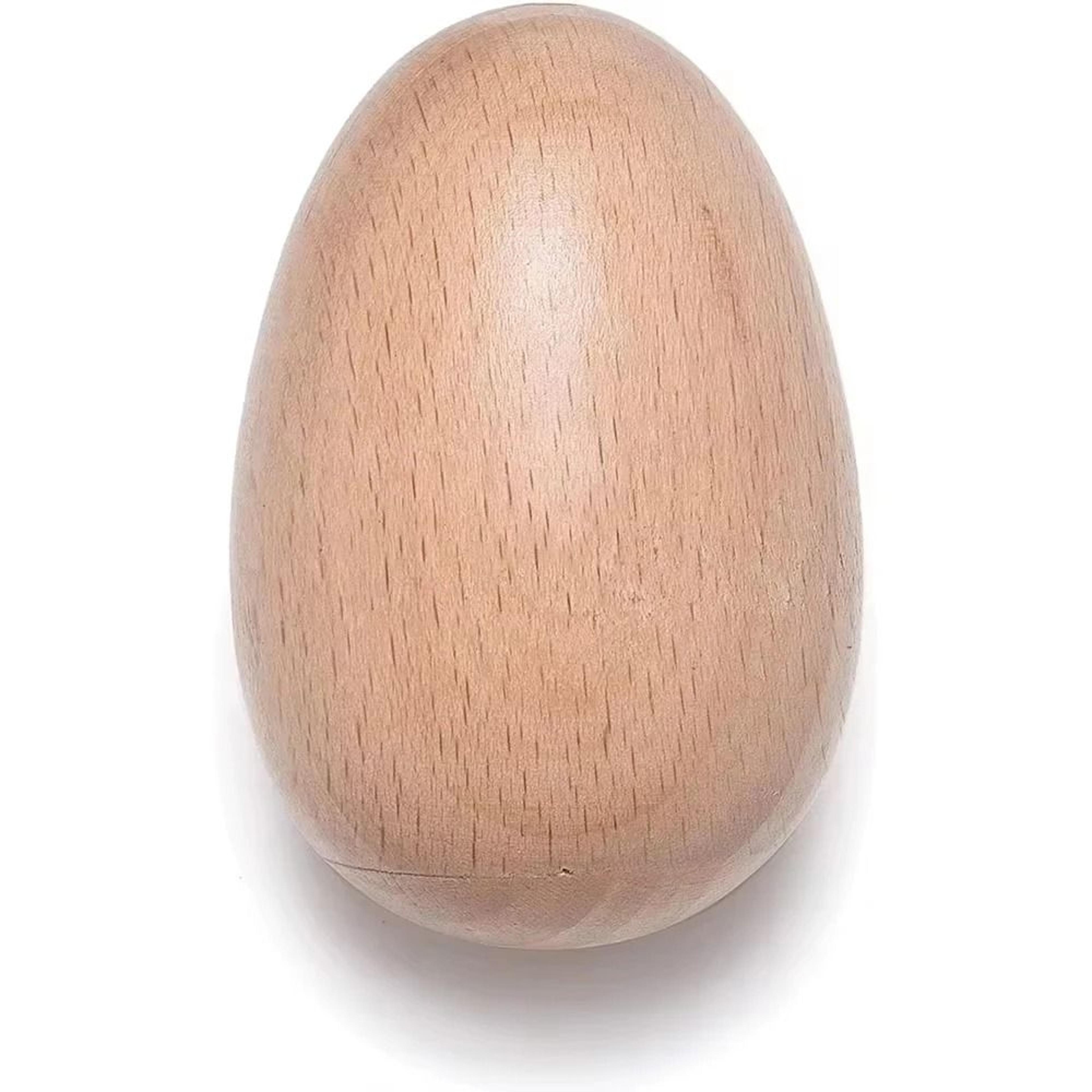 handmade wooden darning egg for comfortable sock and garment repair work