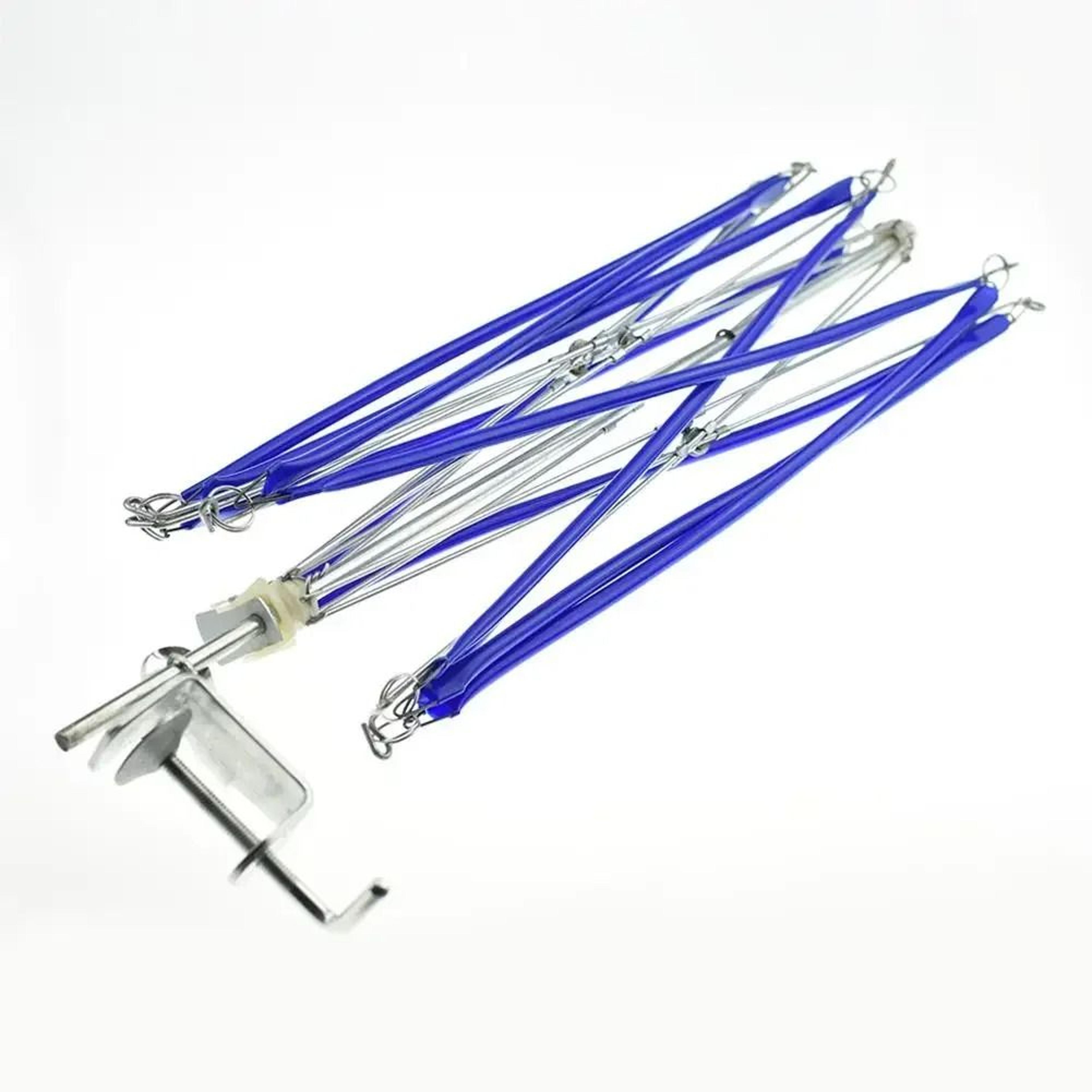 adjustable wooden umbrella yarn swift for smooth skein winding and organization