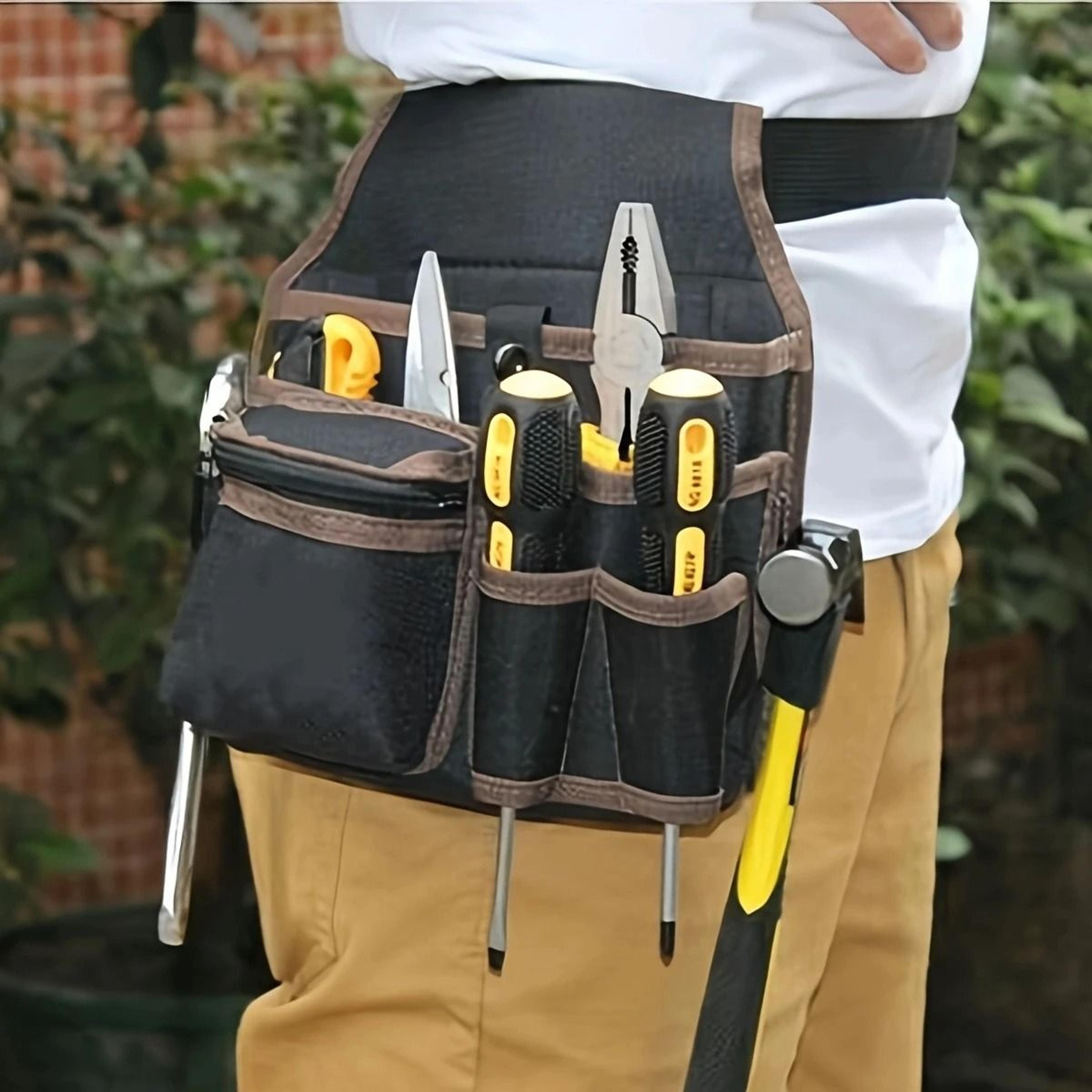 multifunctional electrician tool pouch and drill holster waist organizer