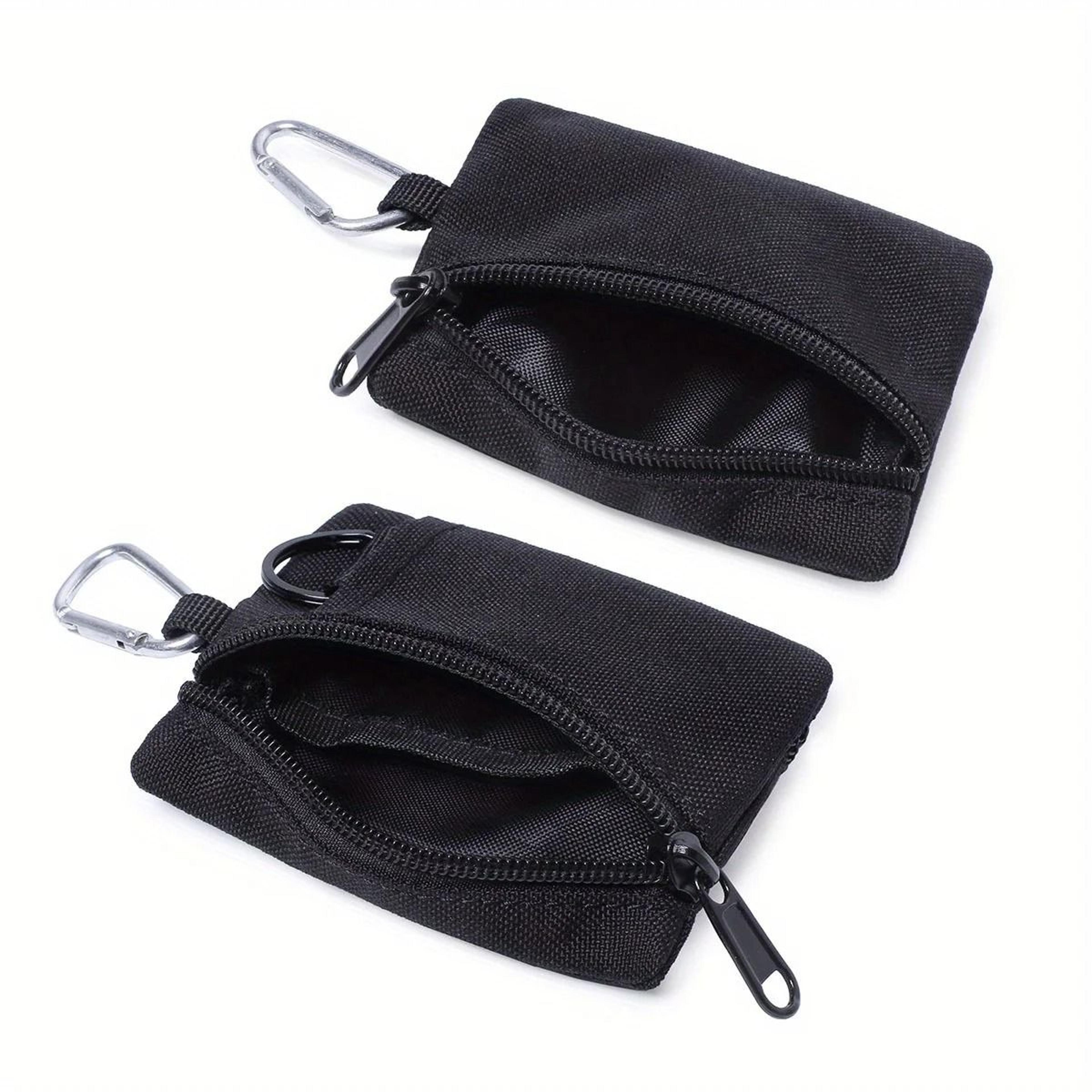 compact tactical coin and key pouch for outdoor everyday carry