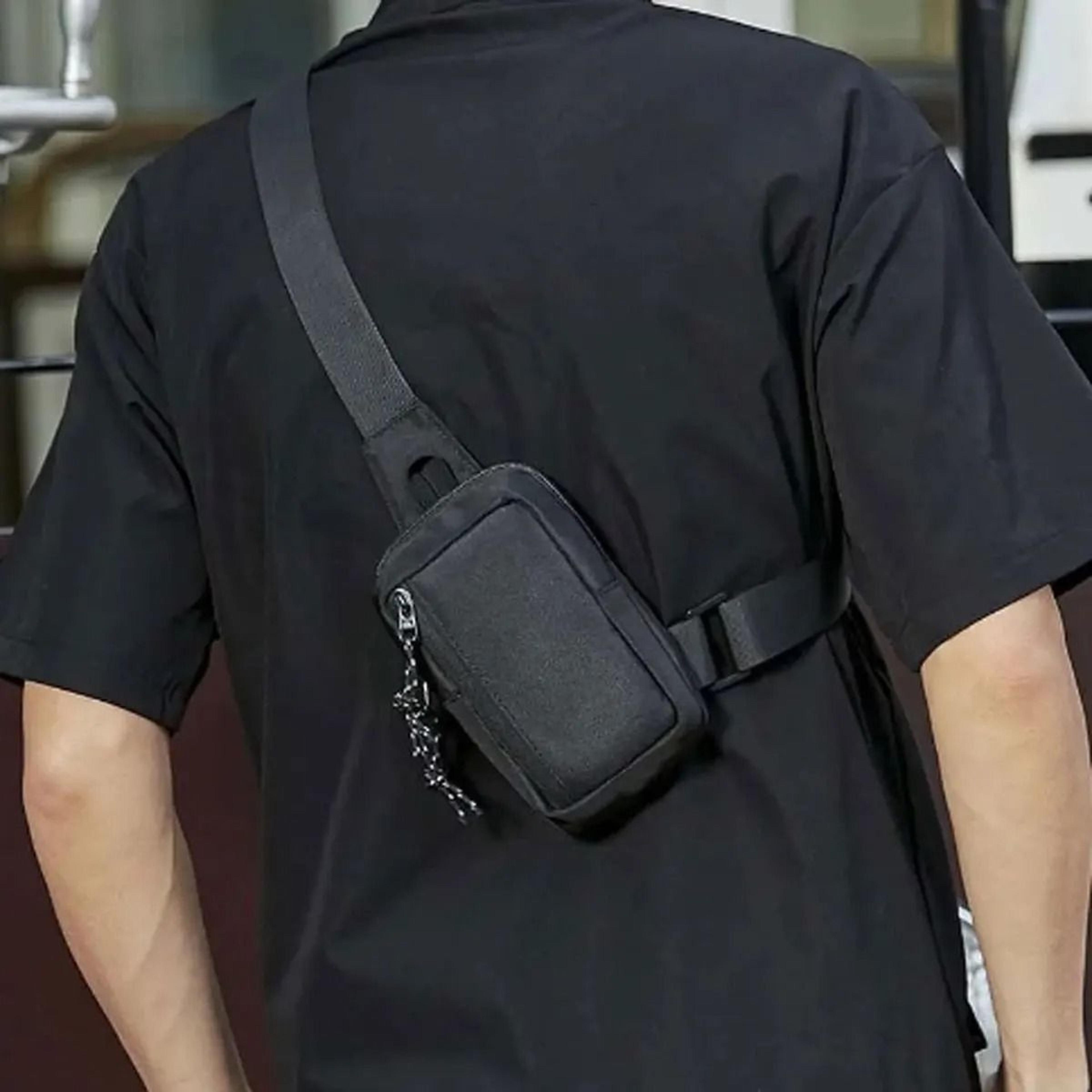 compact oxford crossbody messenger bag for men and everyday essentials