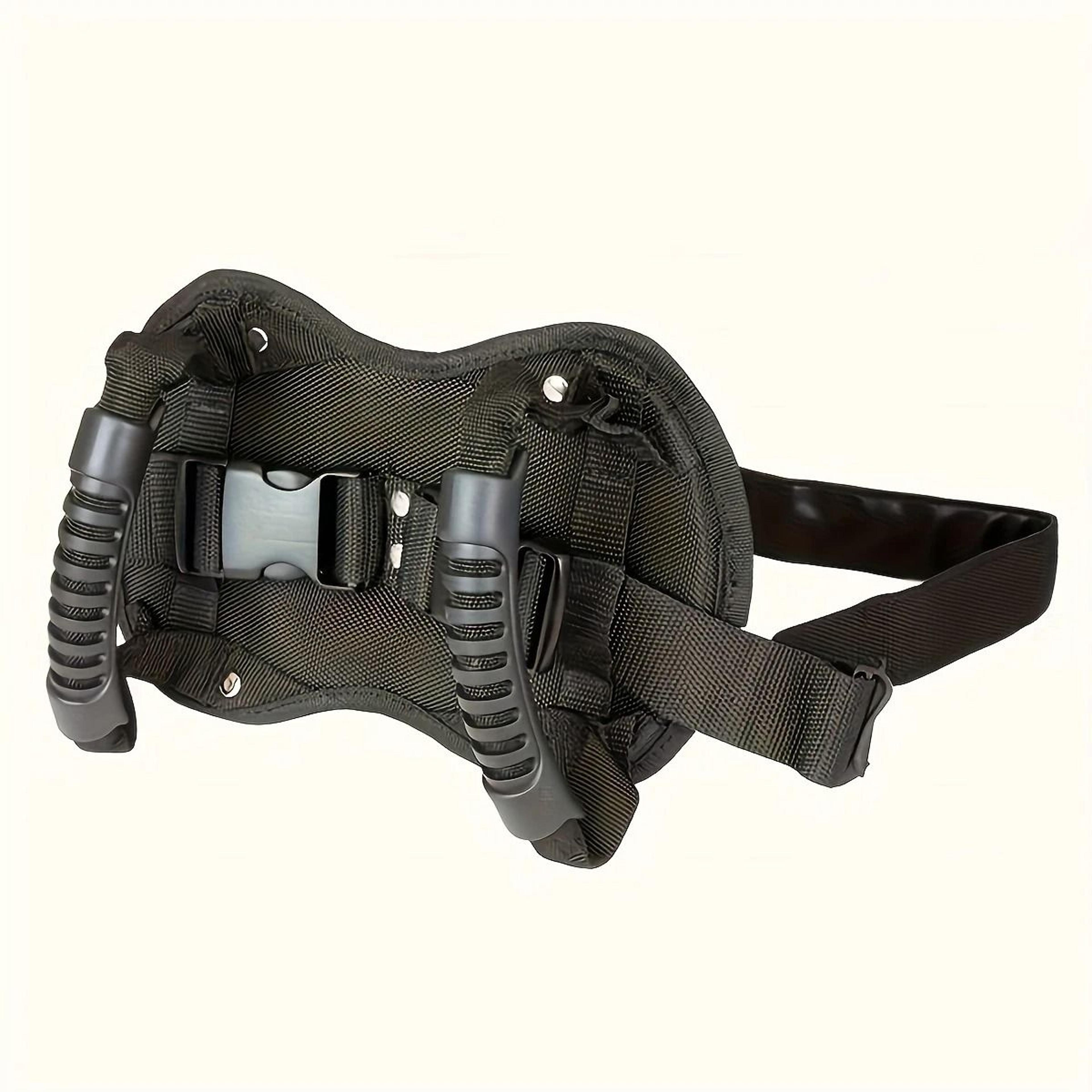 adjustable motorcycle passenger grab handles for rear seat support