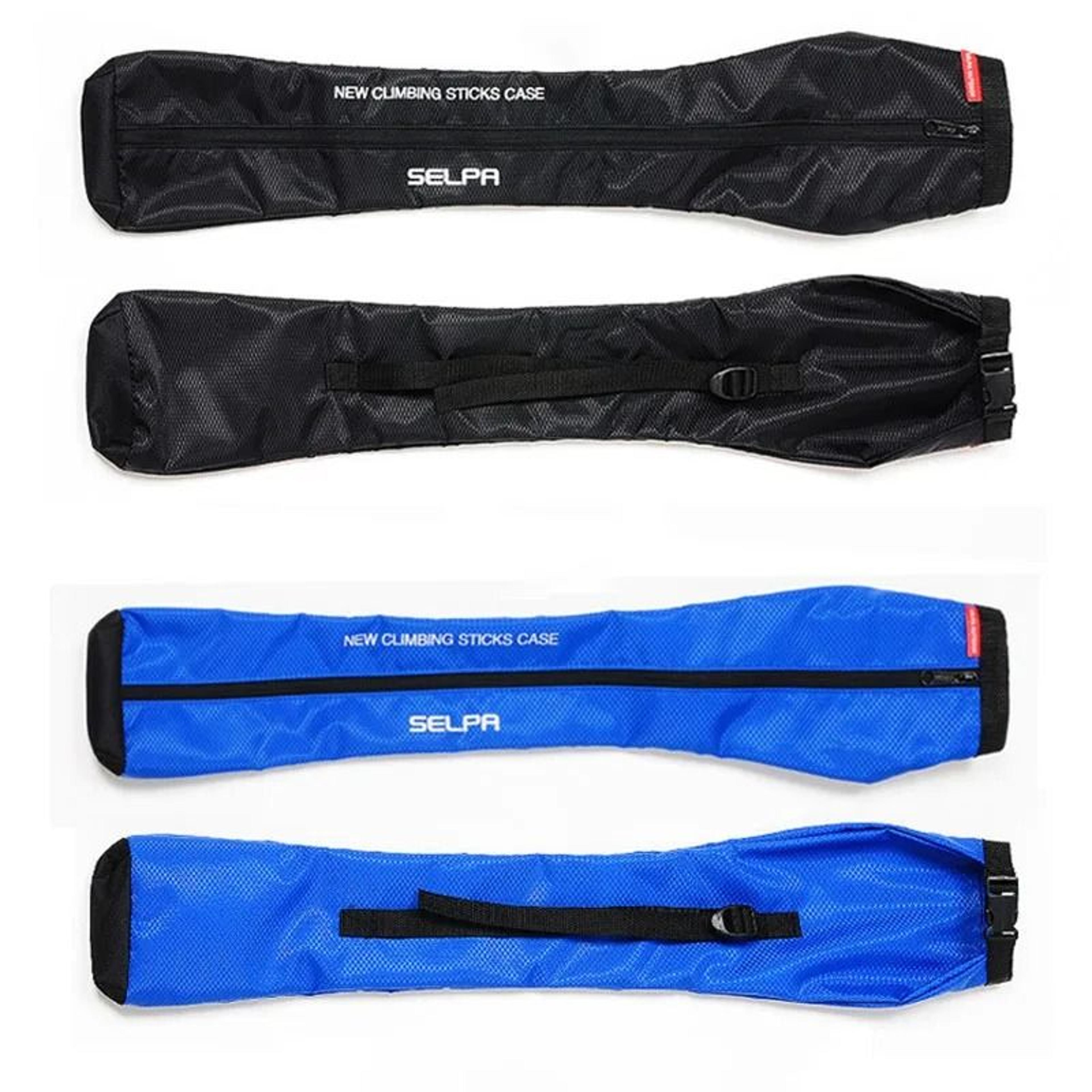 portable folding trekking pole storage bag for backpacks and hiking