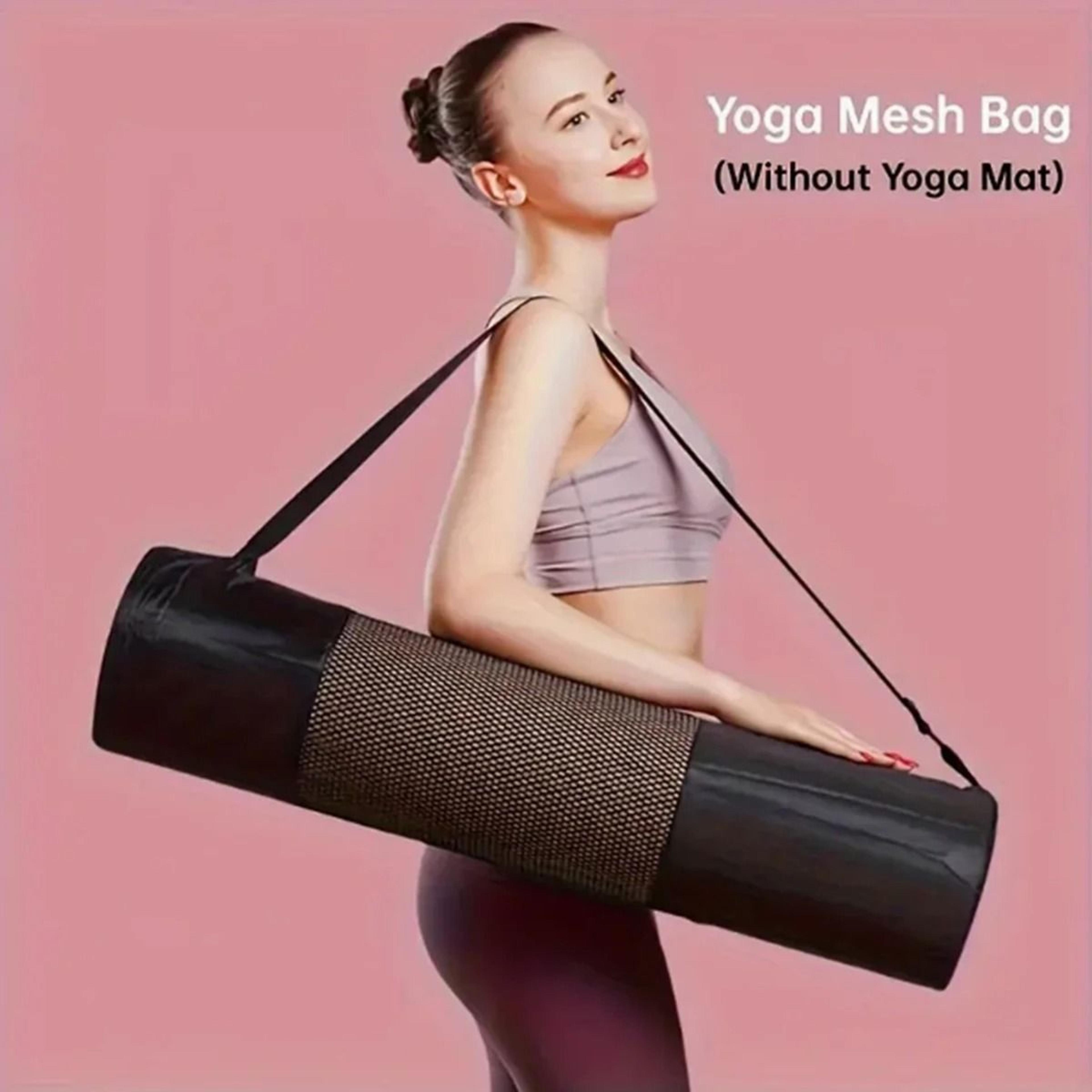 breathable oxford yoga mat carry bag with comfortable shoulder strap