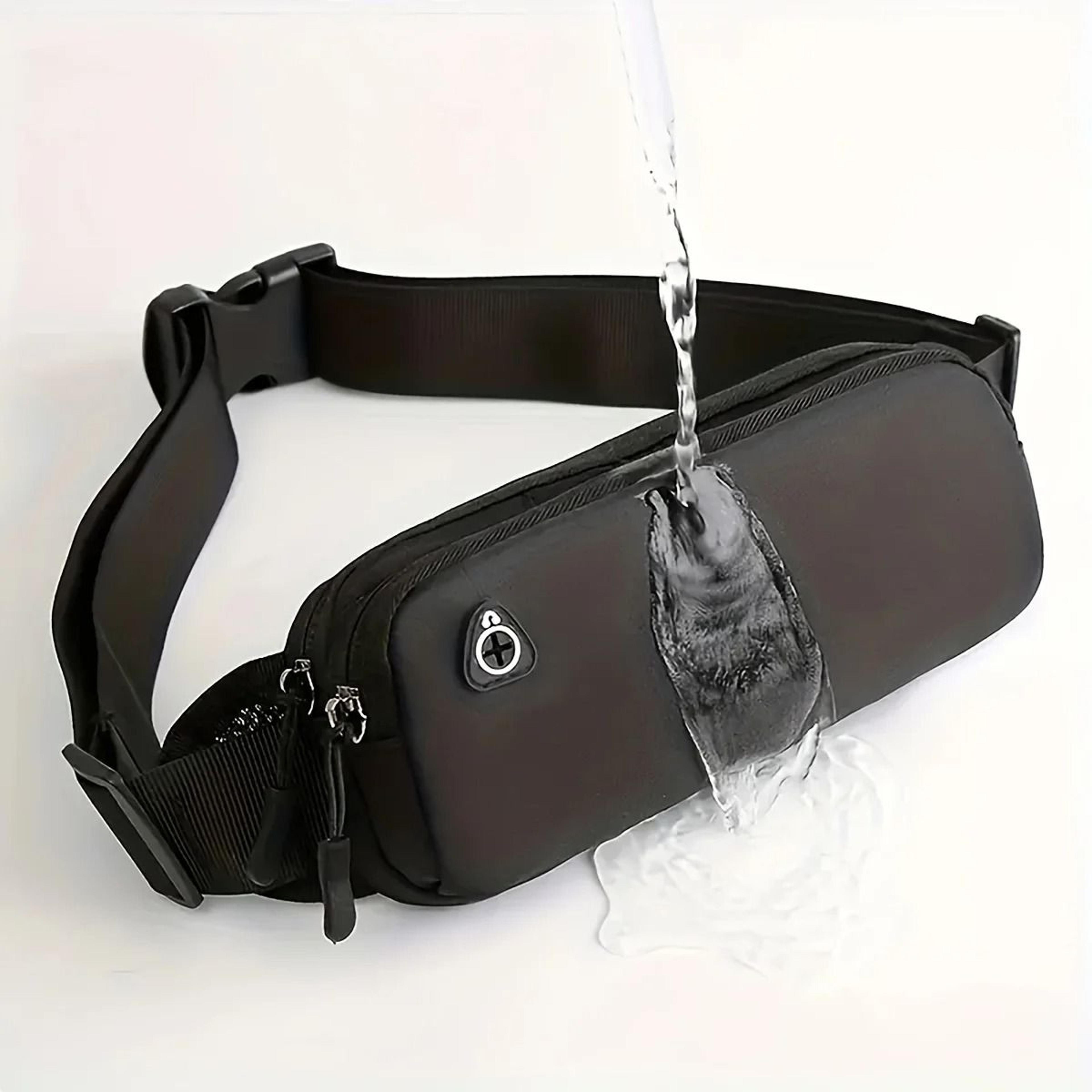 ultra thin lightweight nylon crossbody bag for running and commuting