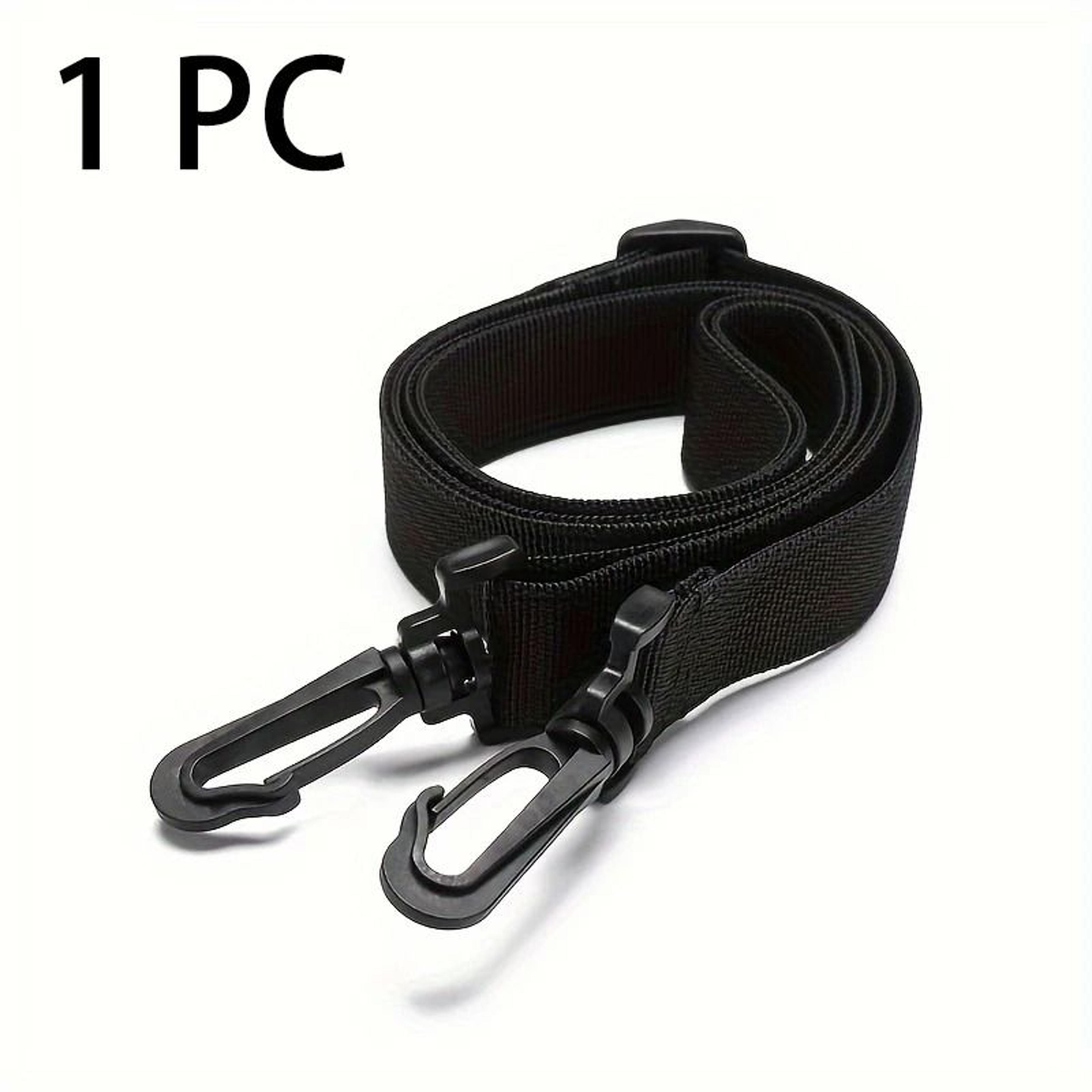 adjustable black replacement shoulder strap for crossbody and messenger bags