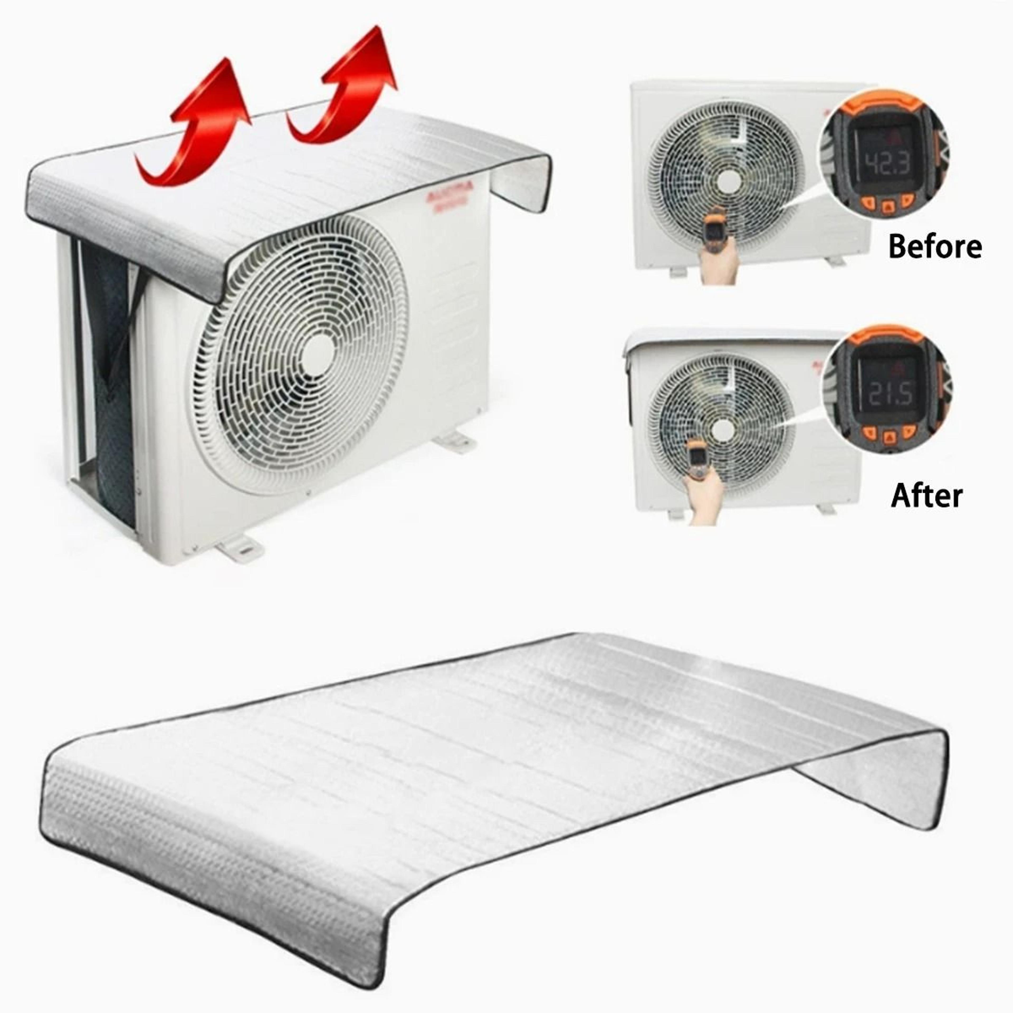 aluminum foil air conditioner sunshade heat insulation cover