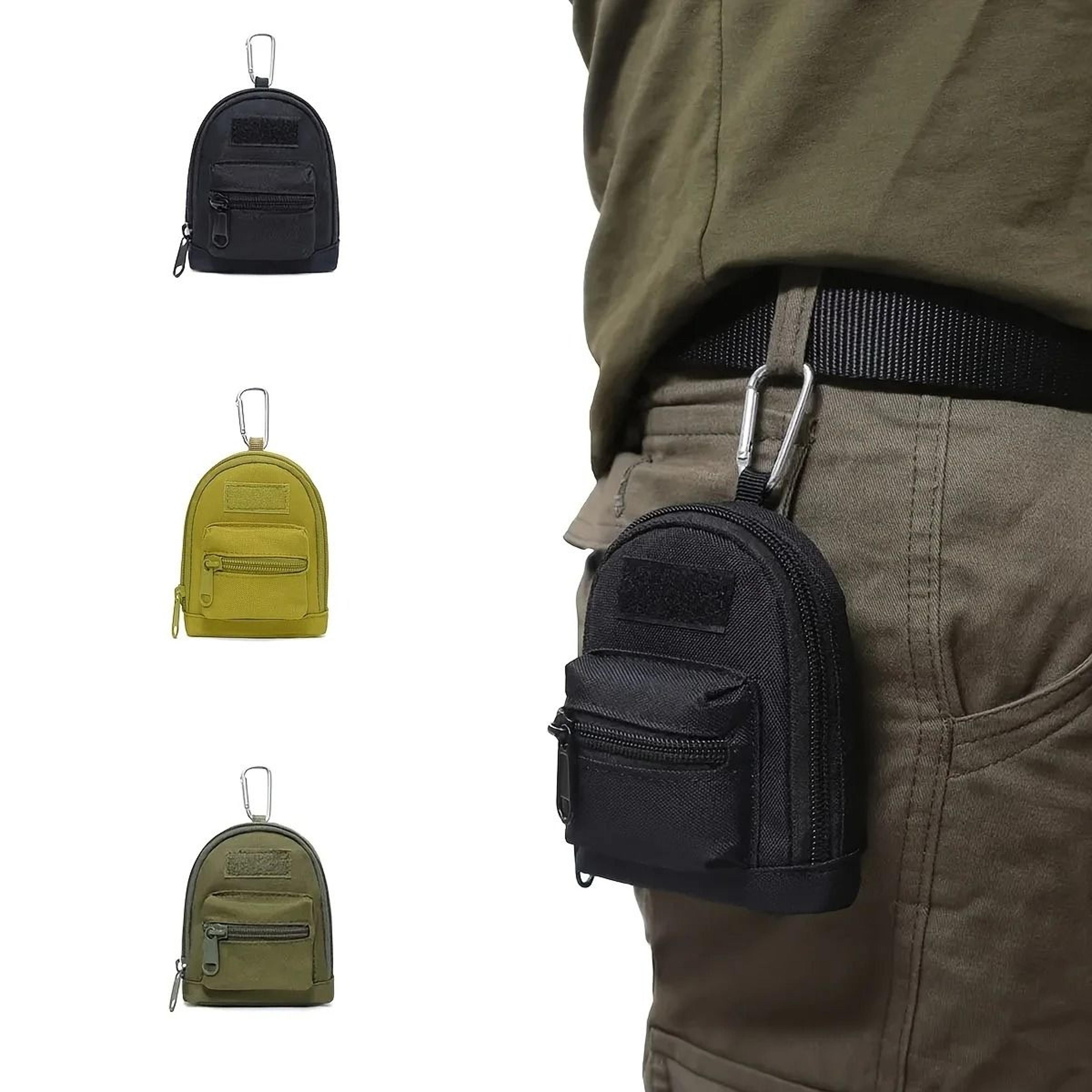 compact tactical key bag outdoor sports pocket purse for everyday small essentials