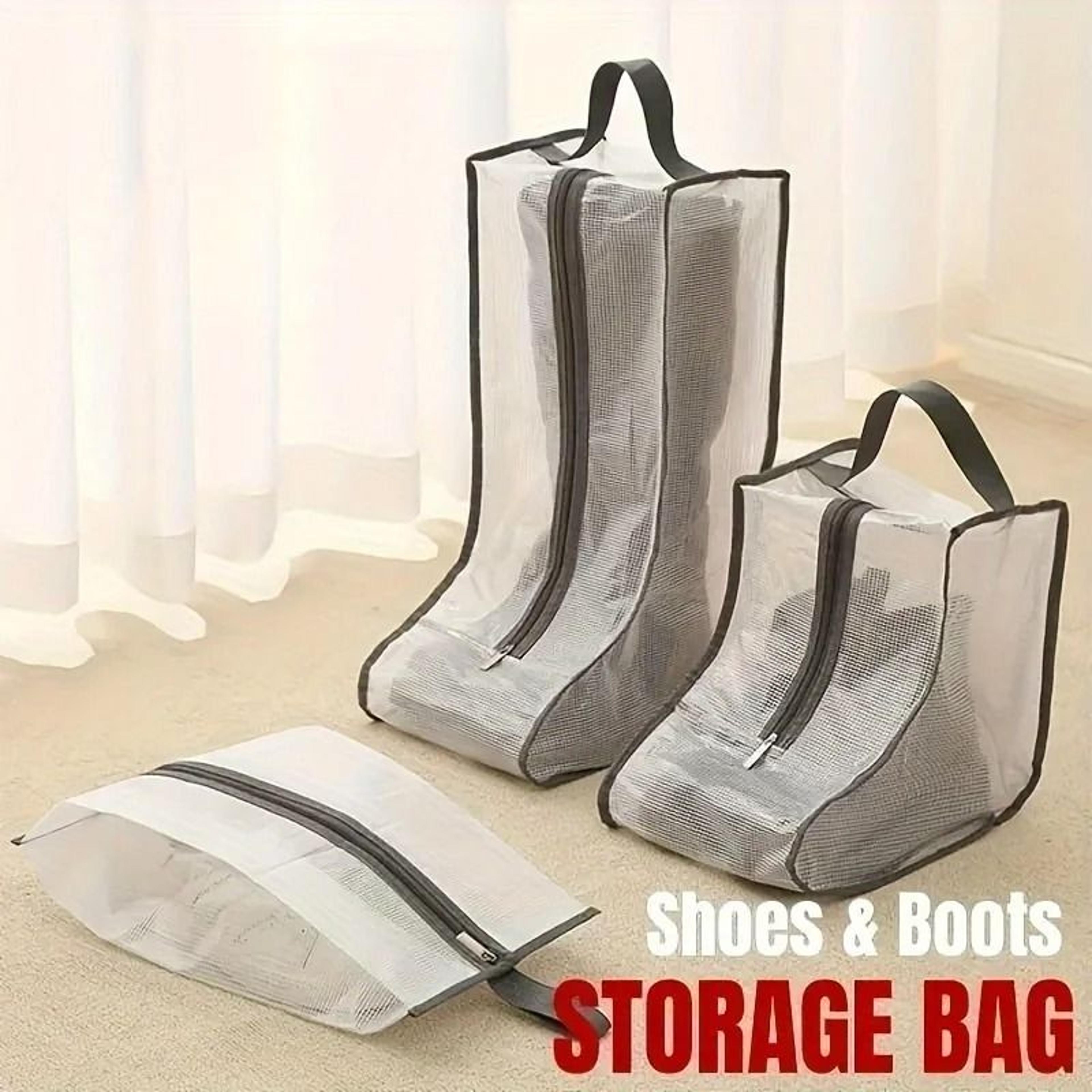 waterproof portable boot storage and travel shoe bag