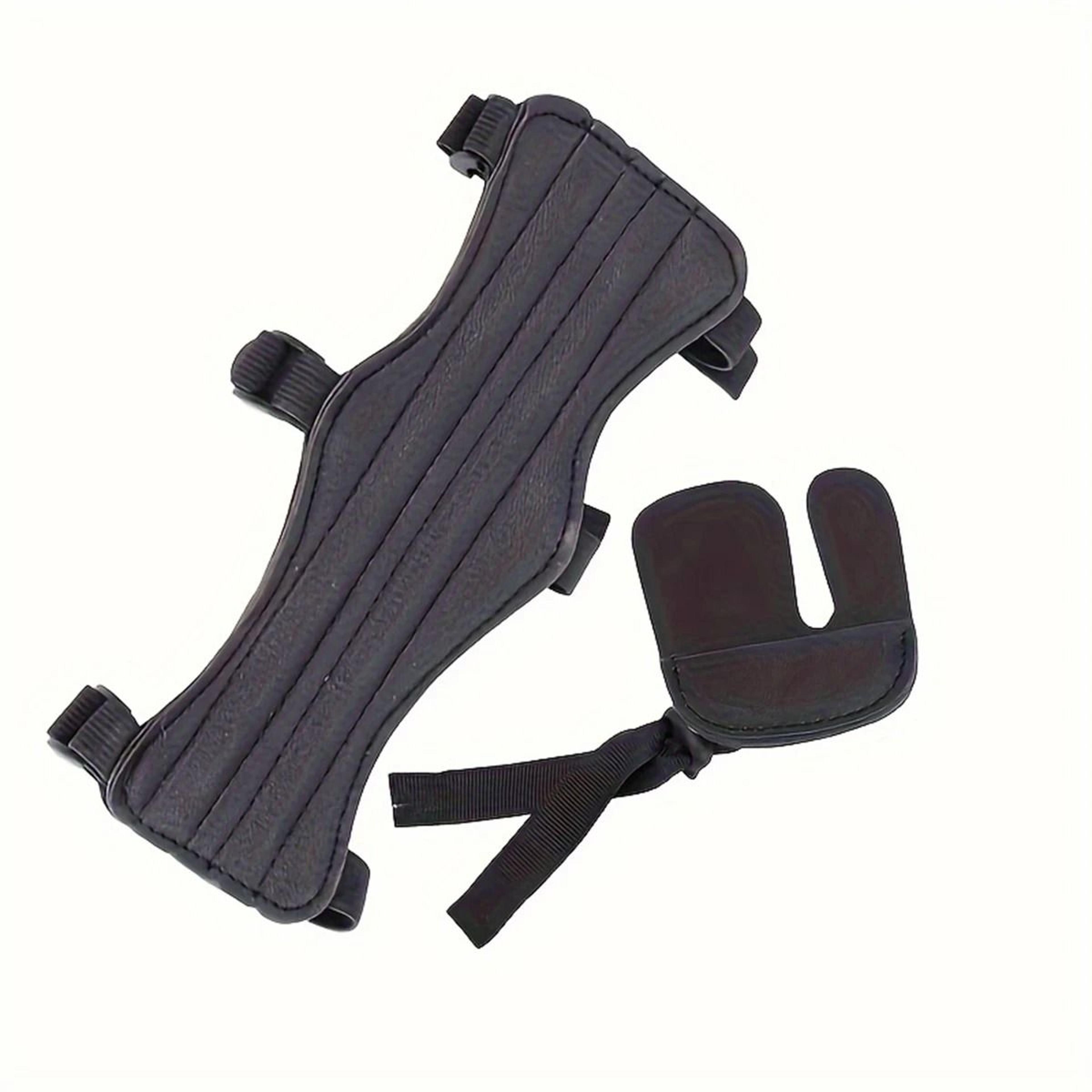 protective archery arm guard and finger guard set