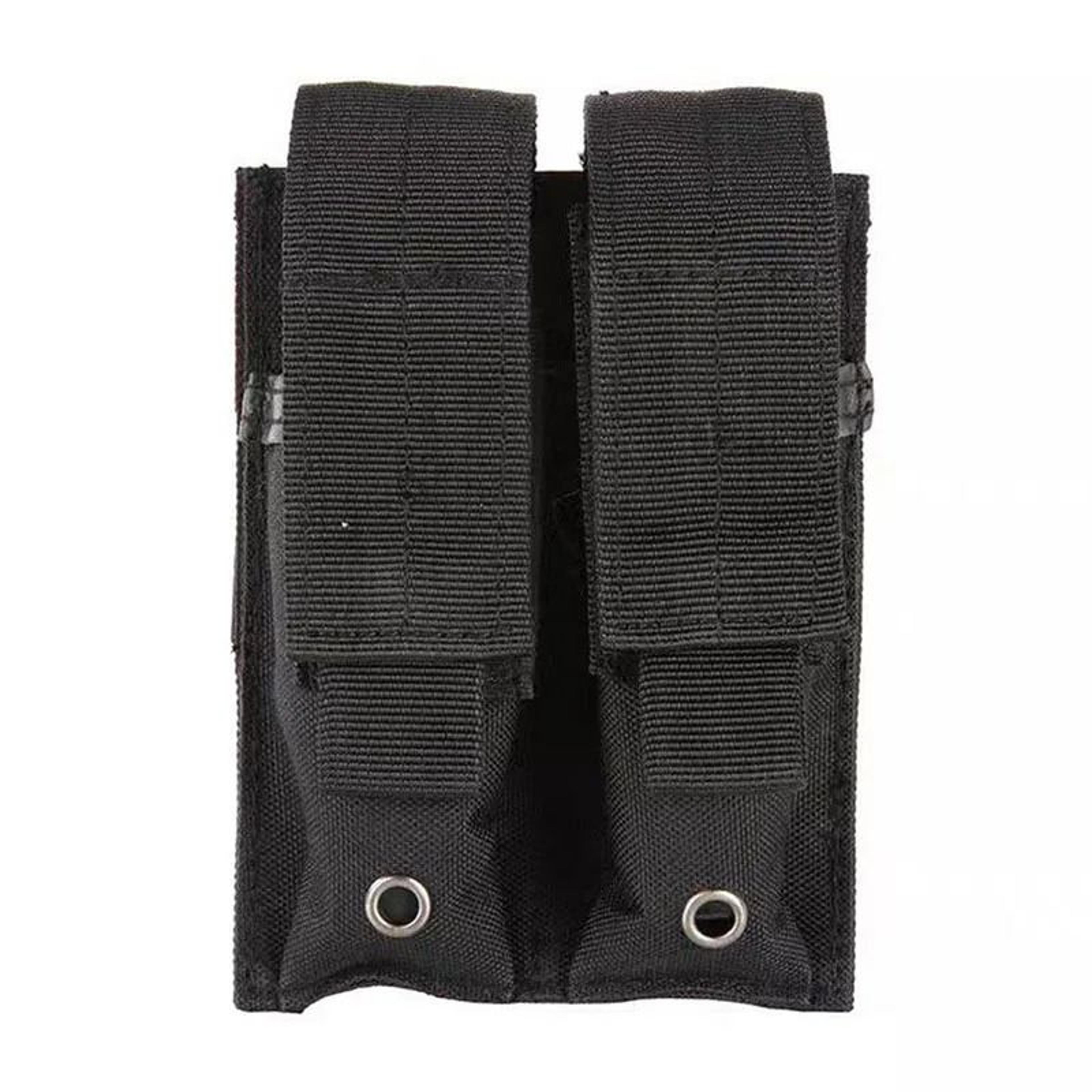 molle double pistol magazine pouch for organized range gear