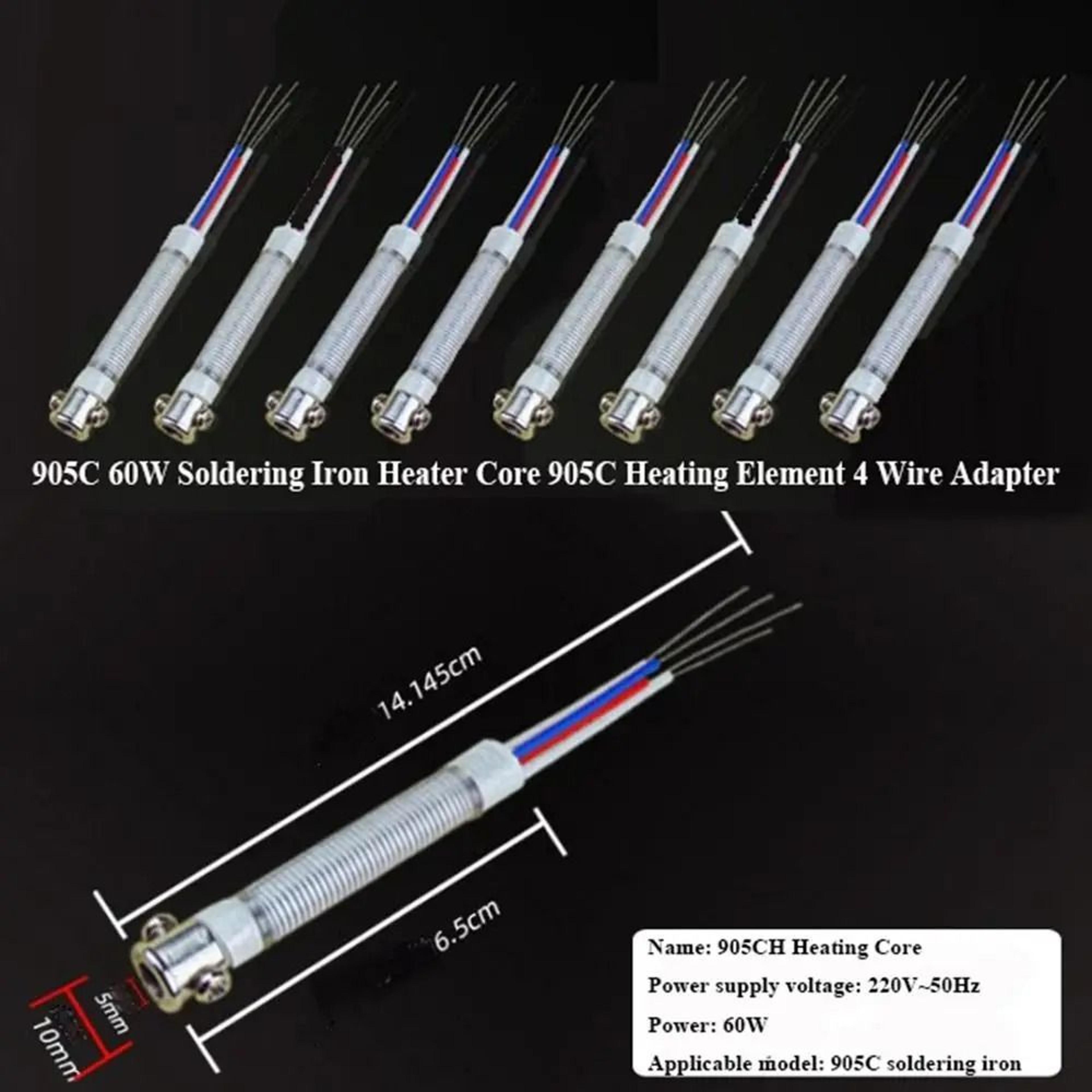 905c 60w ceramic soldering iron heater core