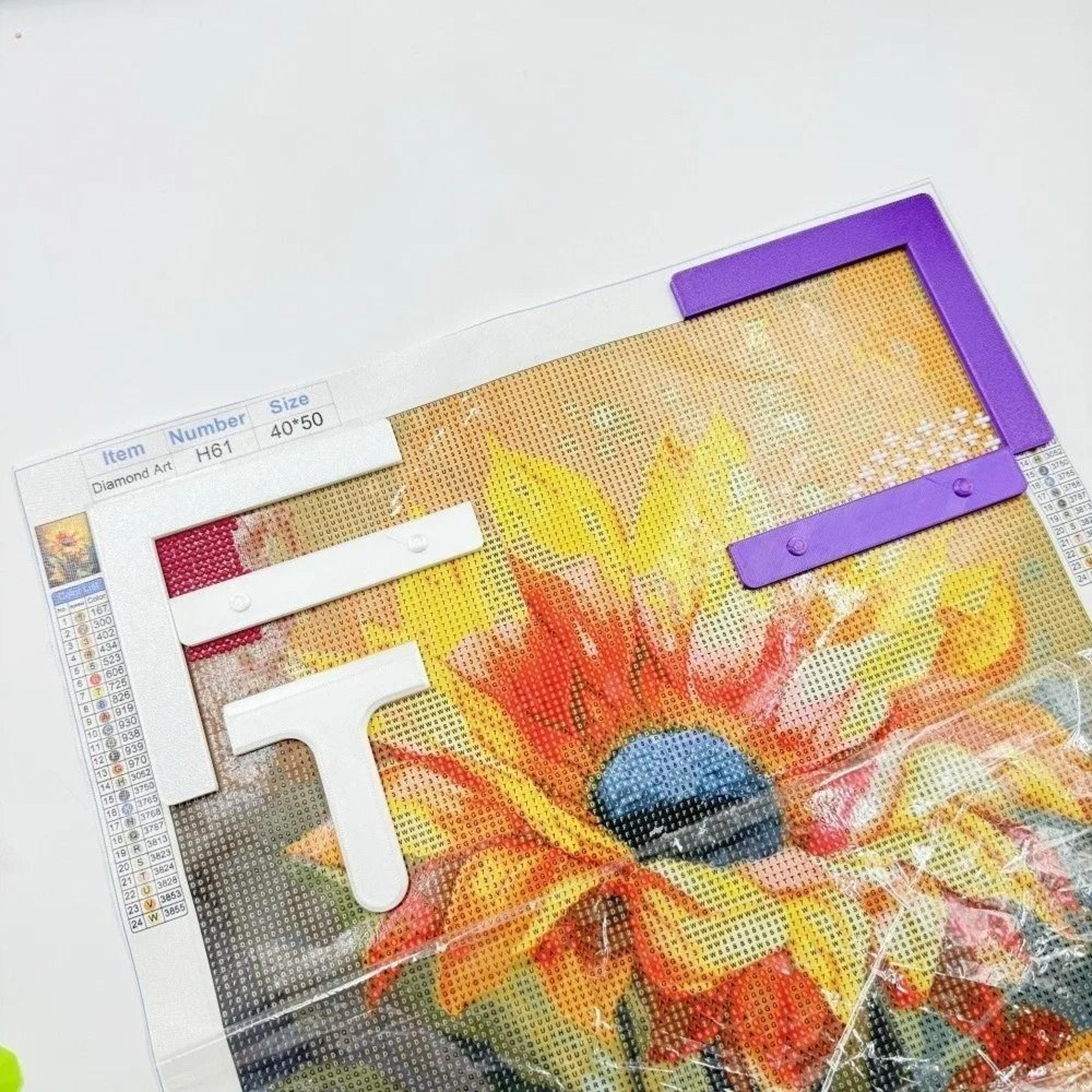 diamond painting alignment ruler correction tool