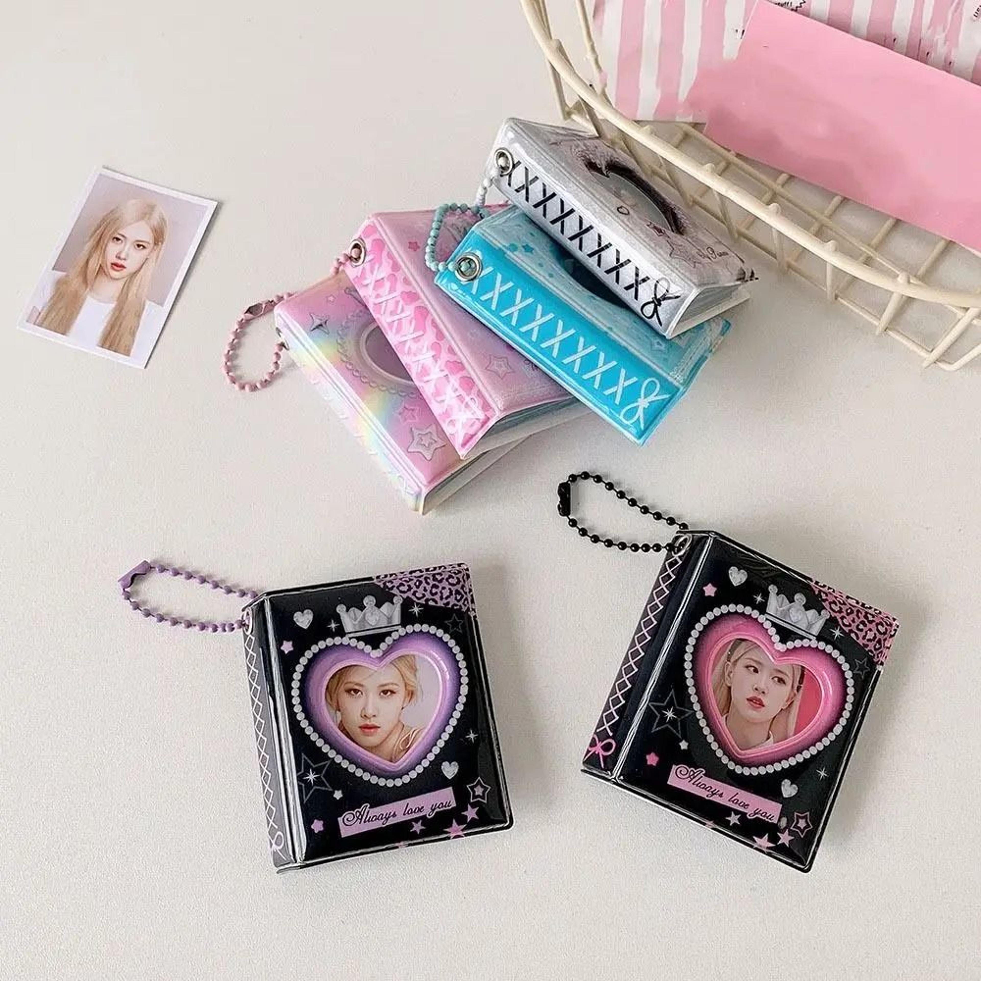 16 pocket heart window mini kpop photocard album