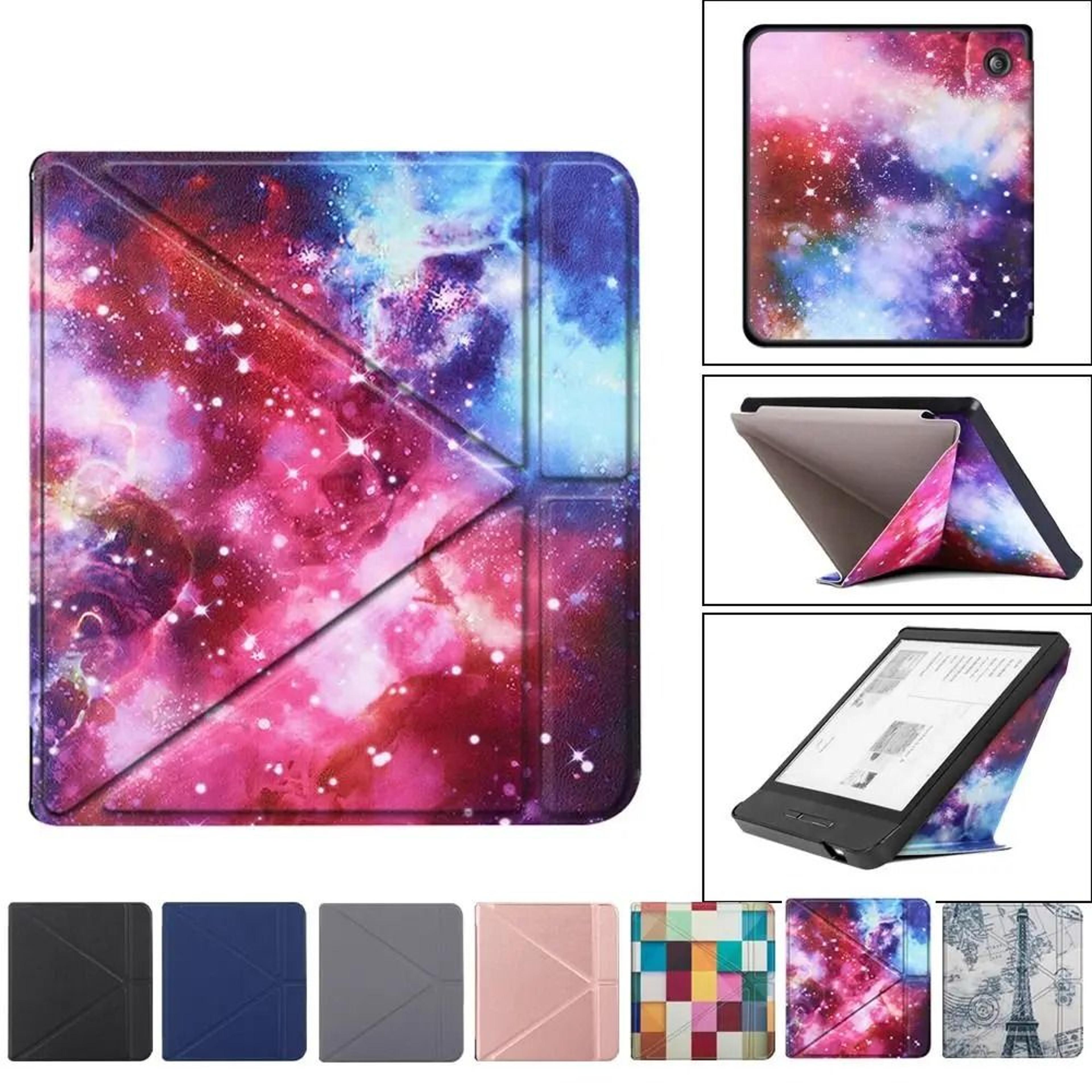 protective origami stand case for kobo libra h2o n873 reader