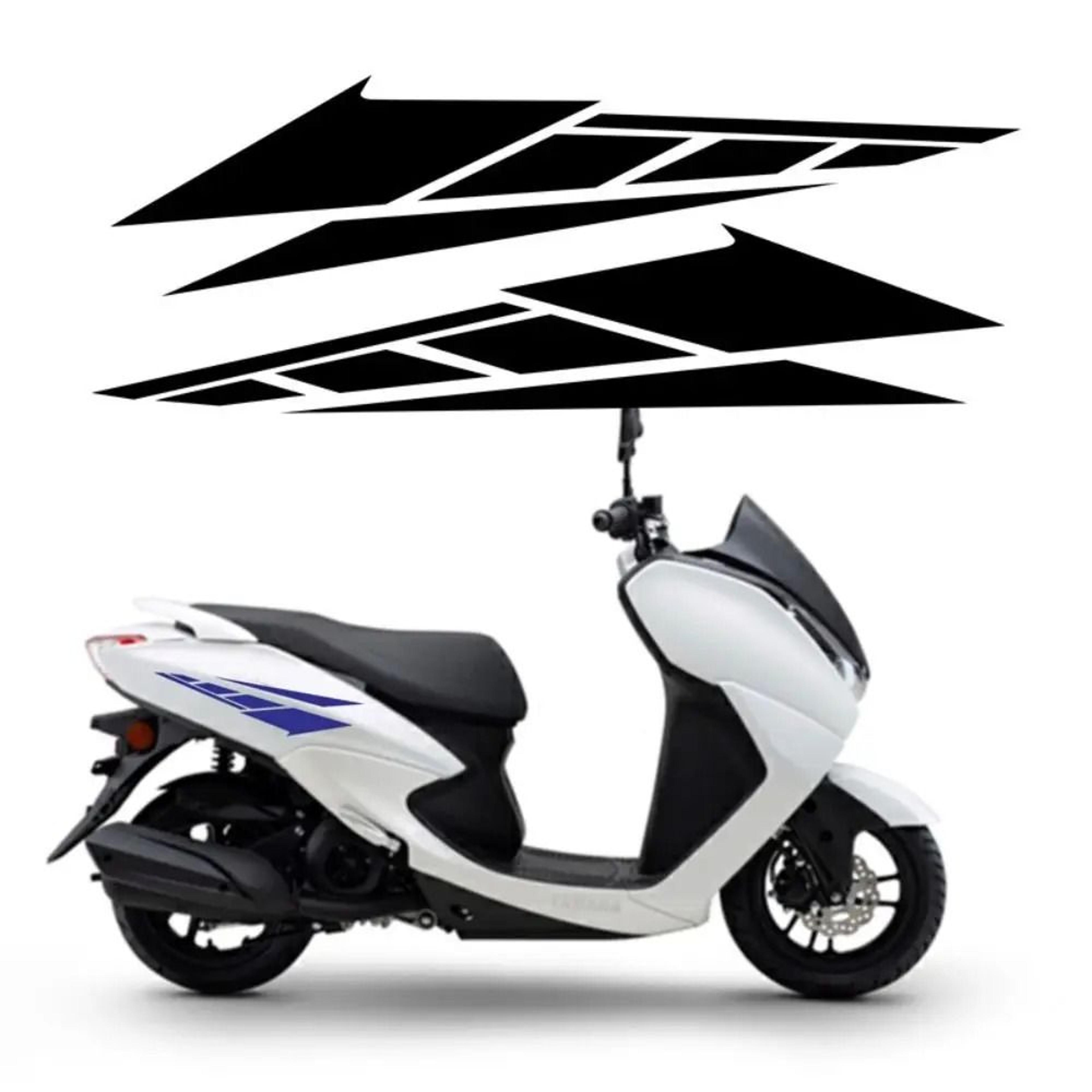multicolor pet motorcycle tail box decorative sticker